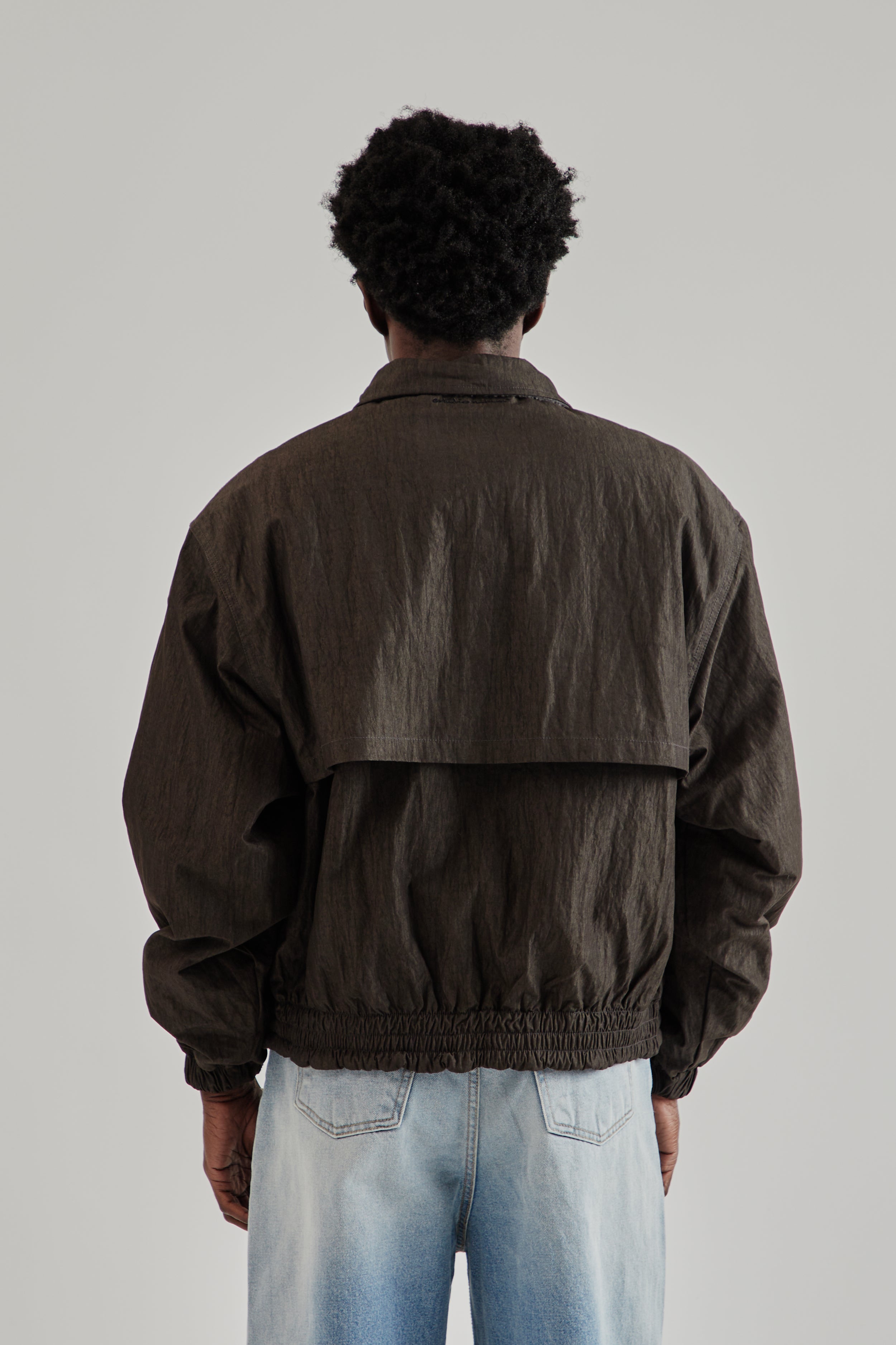 Reversible Bomber Jacket - Grey – Wallace Mercantile Shop