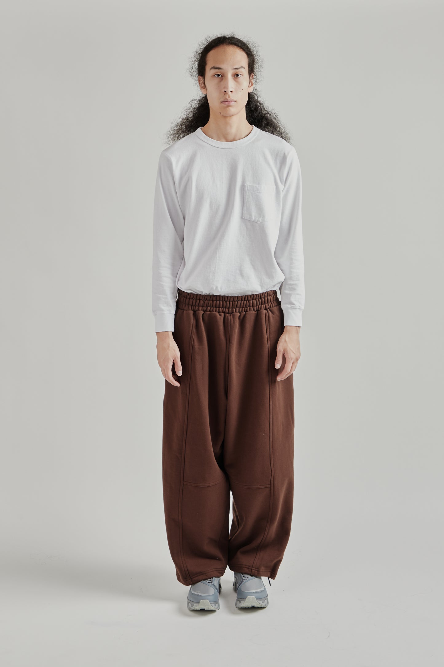 Signature Balloon Joggers - Brown