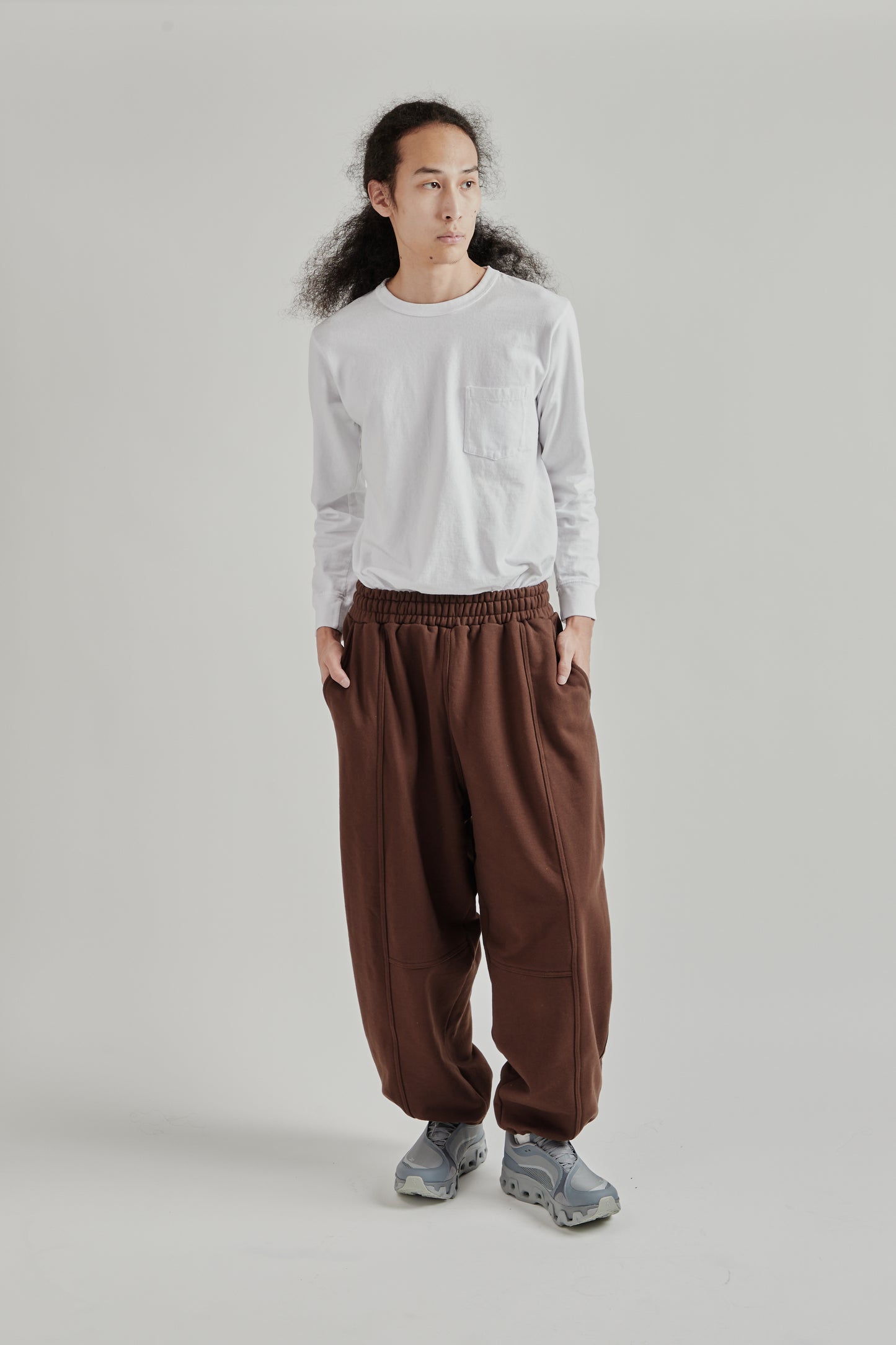 Signature Balloon Joggers - Brown