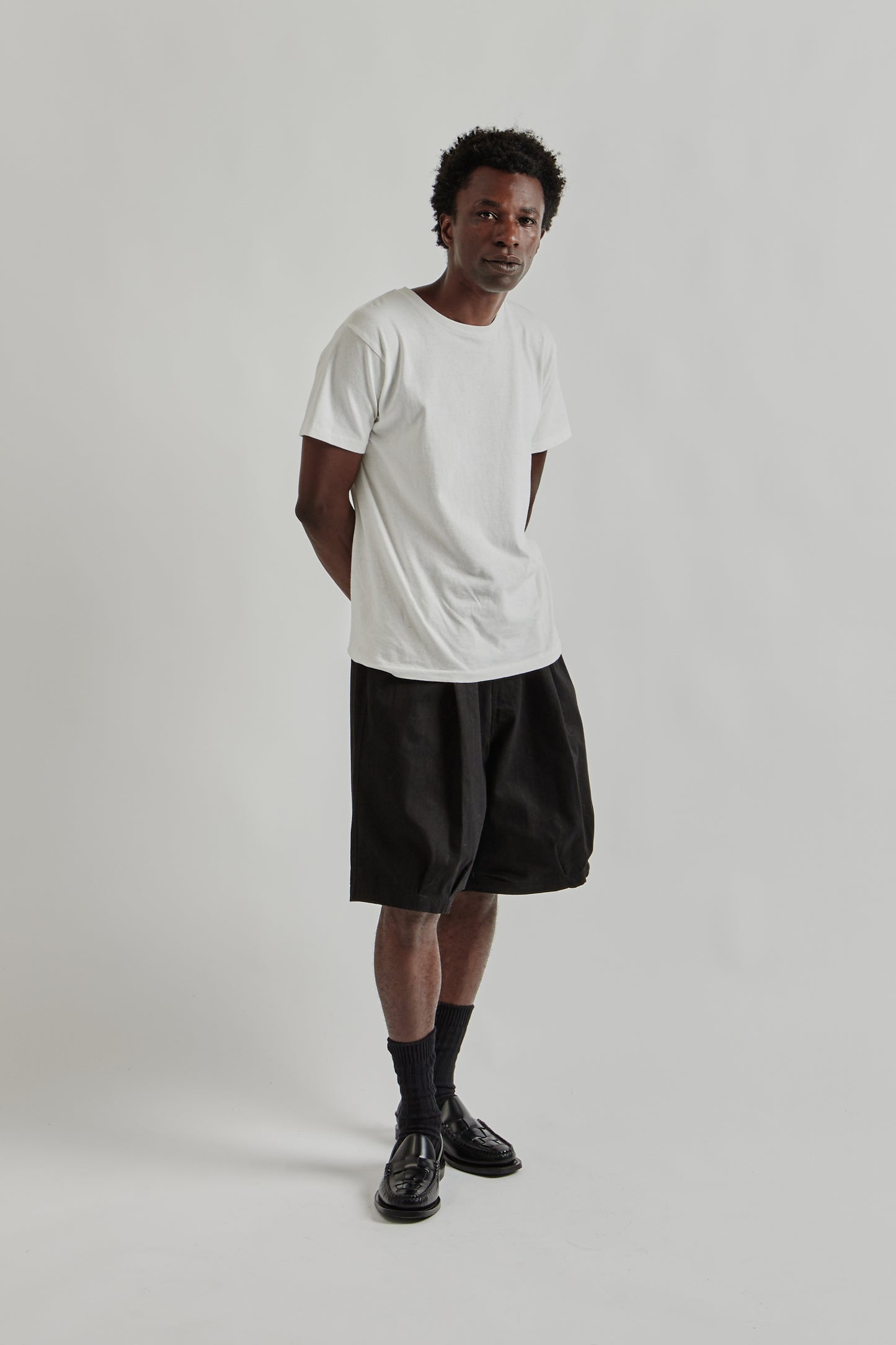 Estudio Niksen FW25 Stopper Balloon Bermudas Black 9
