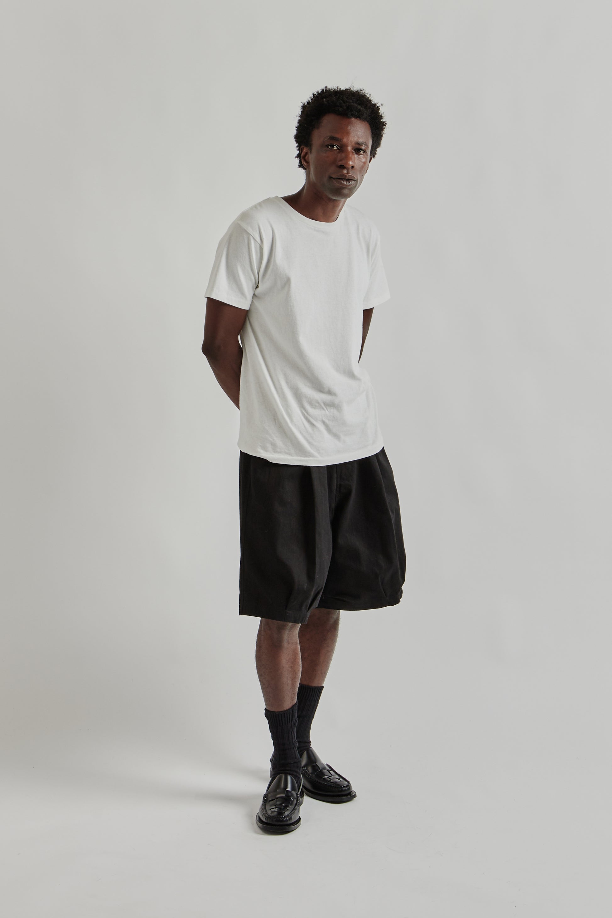 Estudio Niksen FW25 Stopper Balloon Bermudas Black 9