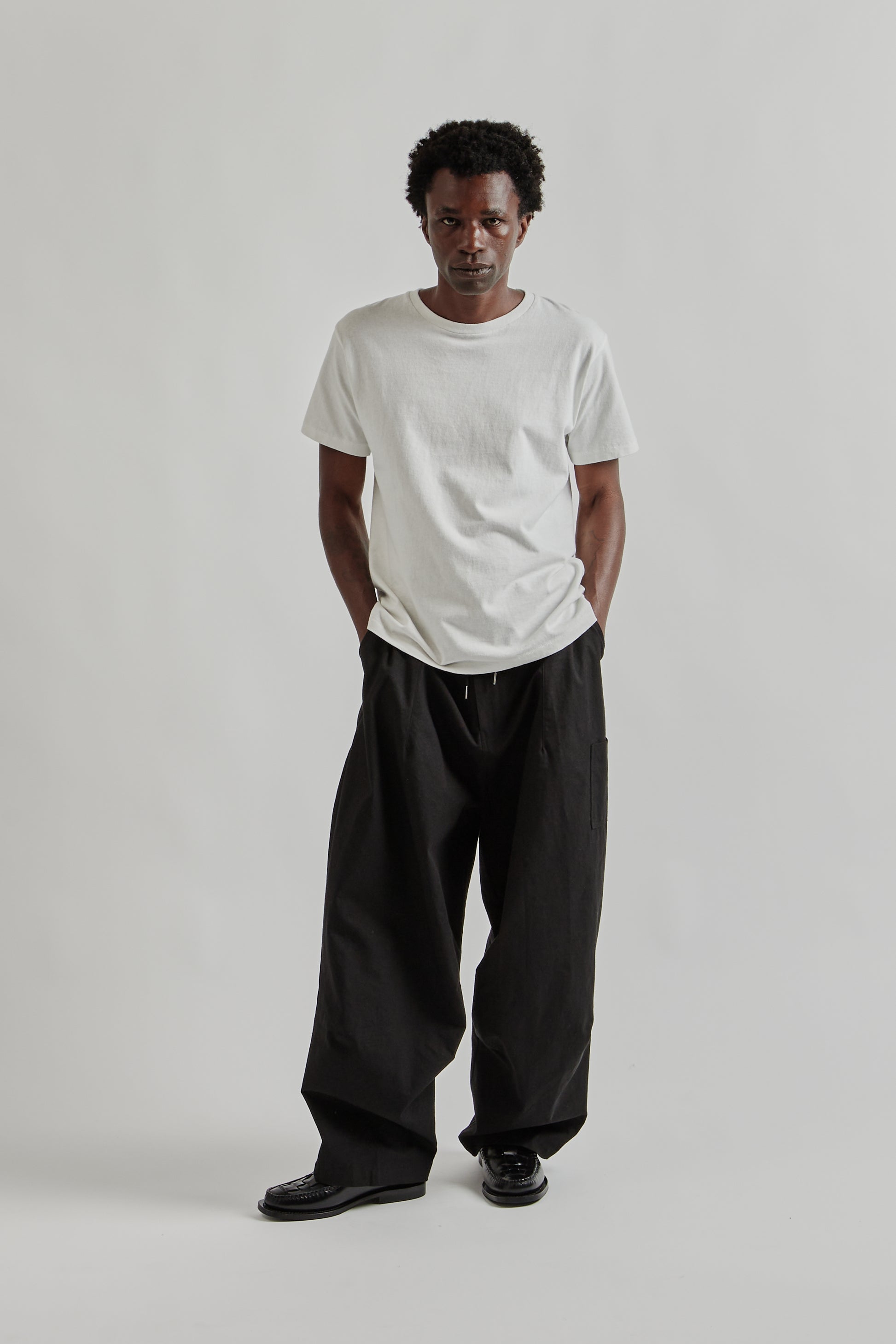 Estudio Niksen FW25 Stopper Balloon Trousers Black 6