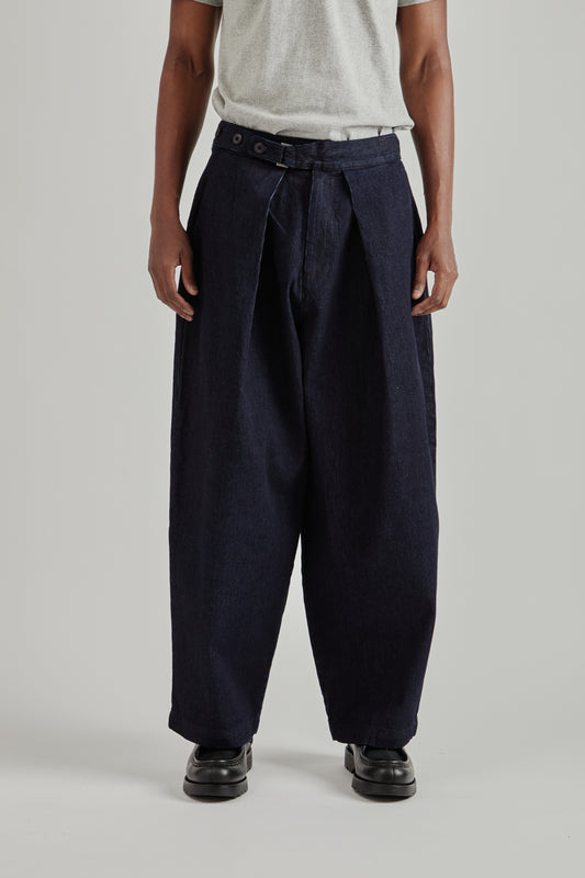Estudio Niksen FW26 Big-Fold Raw Denim Corduroy Jeans Raw Denim1659