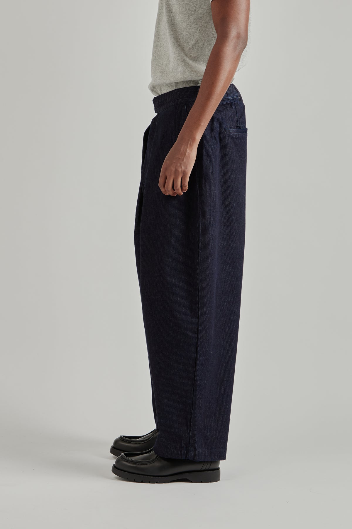 Estudio Niksen FW26 Big-Fold Raw Denim Corduroy Jeans Raw Denim1663