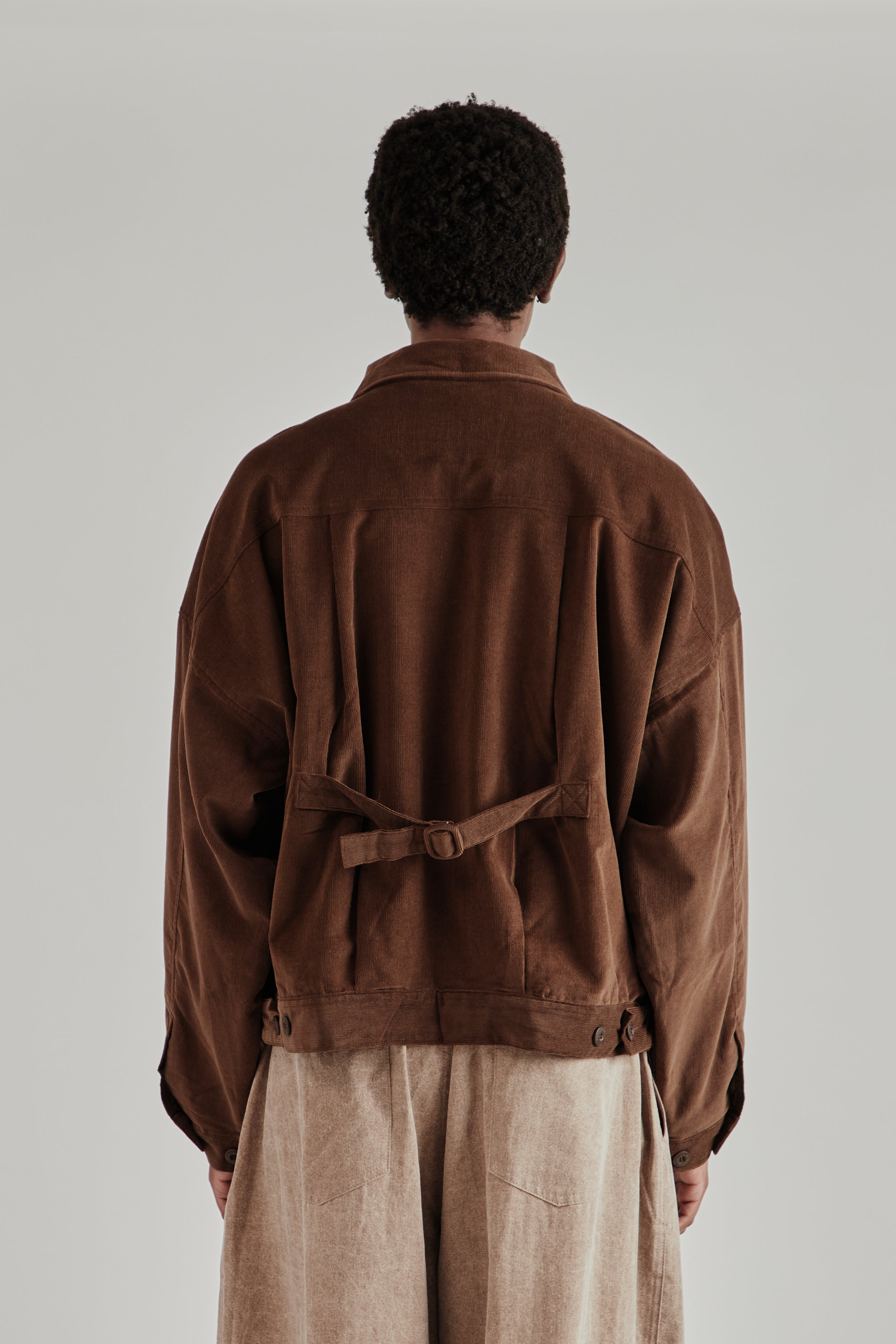 Estudio Niksen Corduroy Trucker Brown | Wallace Mercantile
