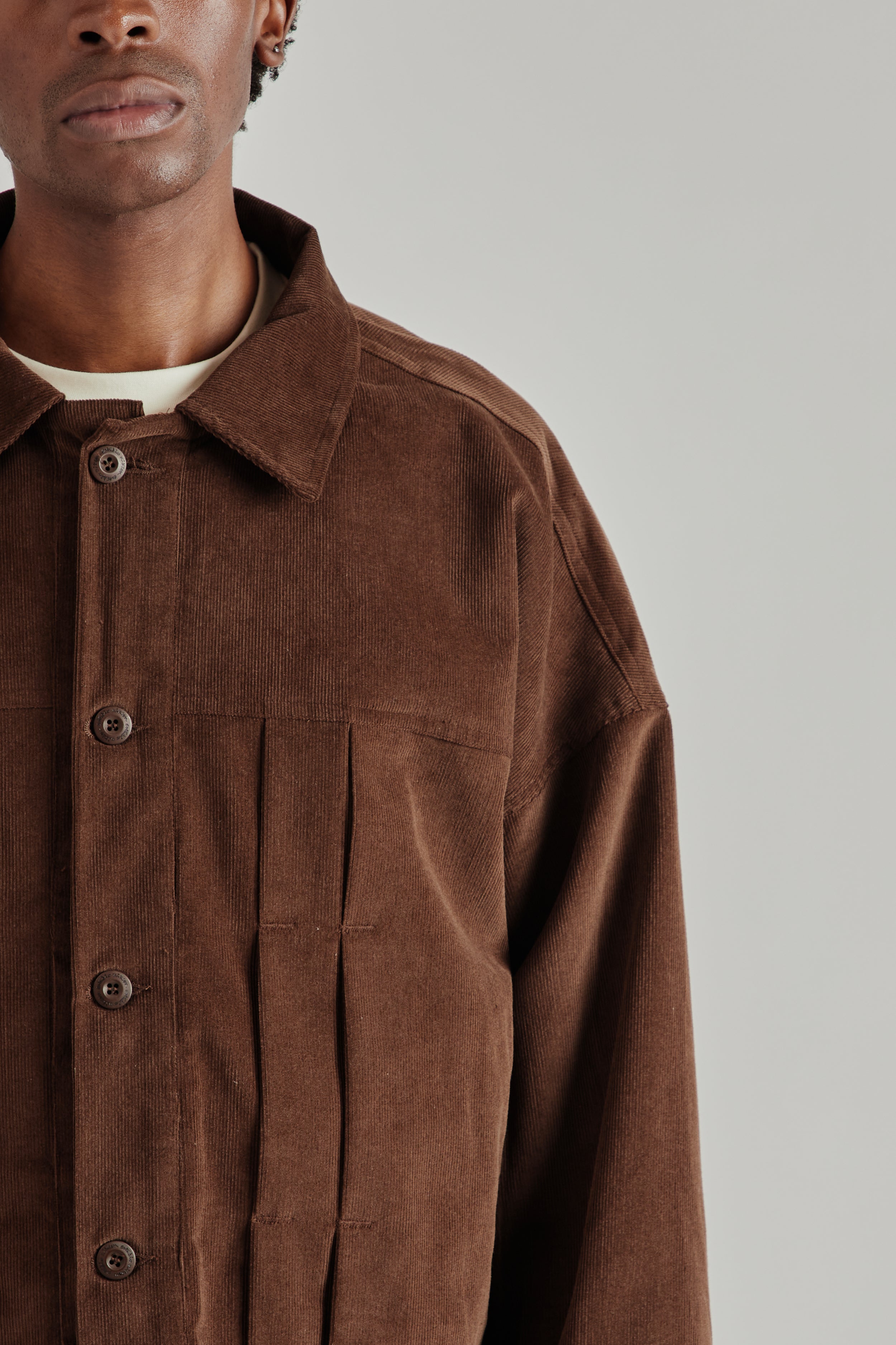 Estudio Niksen Corduroy Trucker Brown | Wallace Mercantile