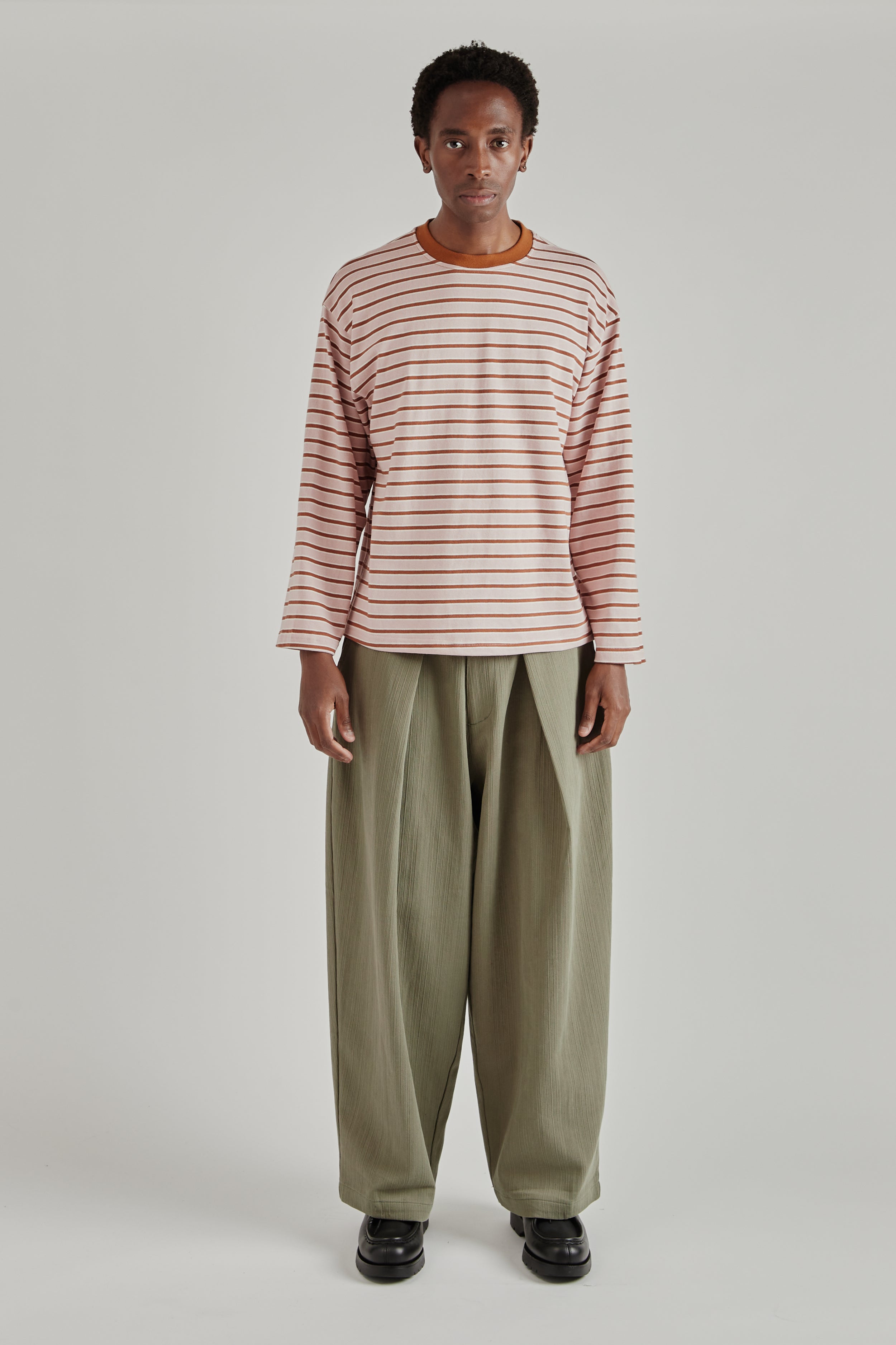 Estudio Niksen Stripe Tee Pink | Wallace Mercantile