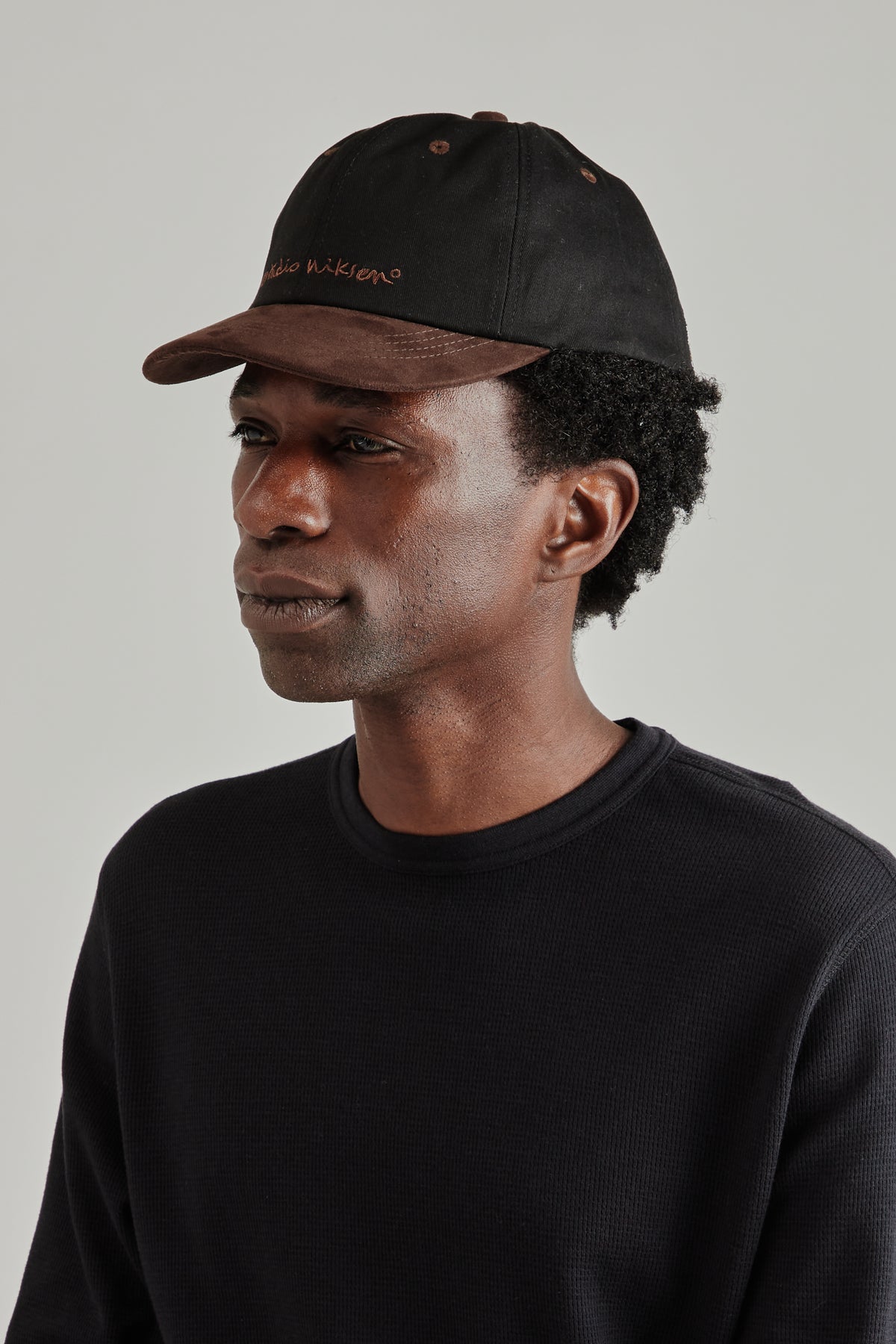 Niksen Doodle Cap - Black