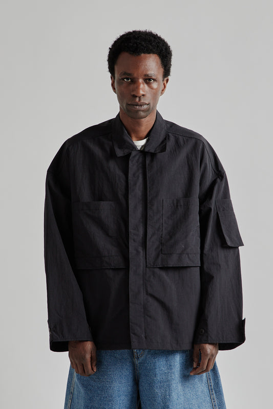 Estudio Niksen SS25 Black Vent Field Jacket Black 2
