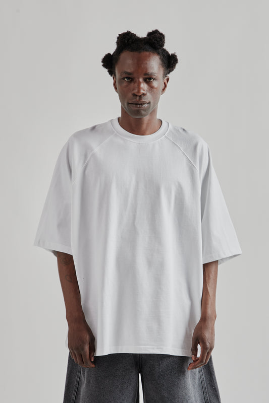 Raglan Big Tee - White