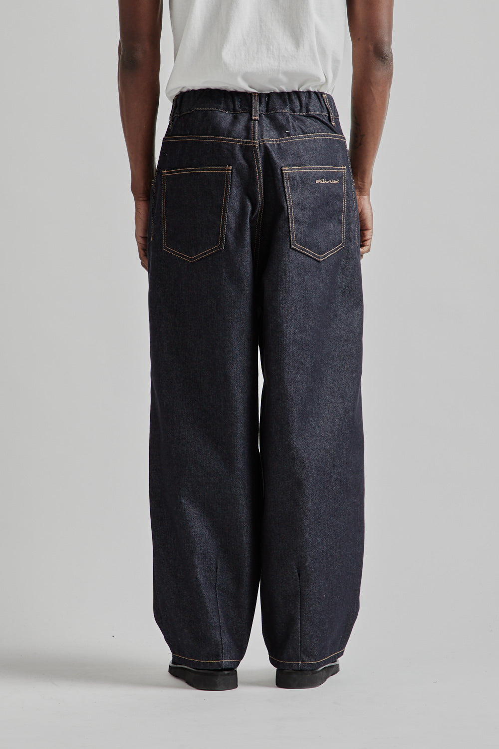 Estudio Niksen SS25 Raw Denim Balloon Jeans Indigo Raw Denim 4