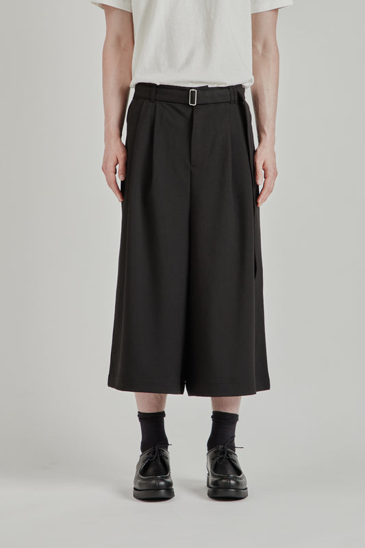 Belt Suit Capris - Black