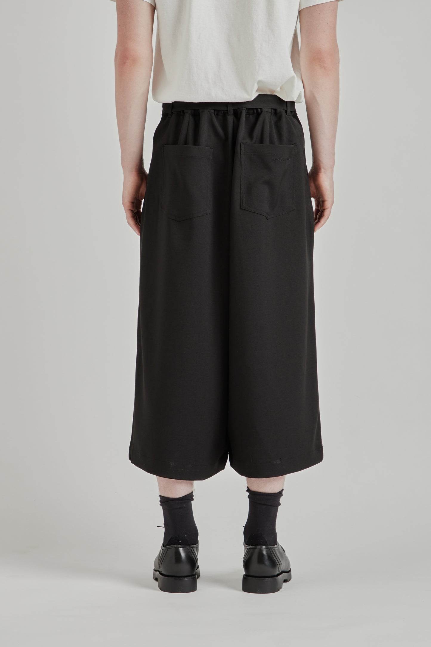 Belt Suit Capris - Black