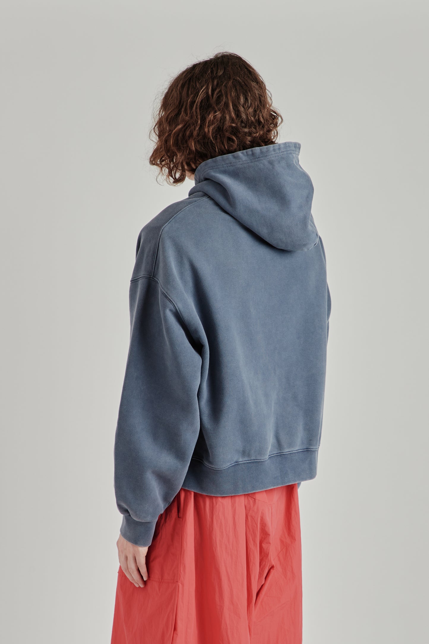 Bubble Boxy Hoody - Navy