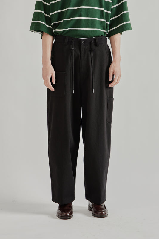 Estudio Niksen SS26 Mismatch Pocket Jeans Black1038