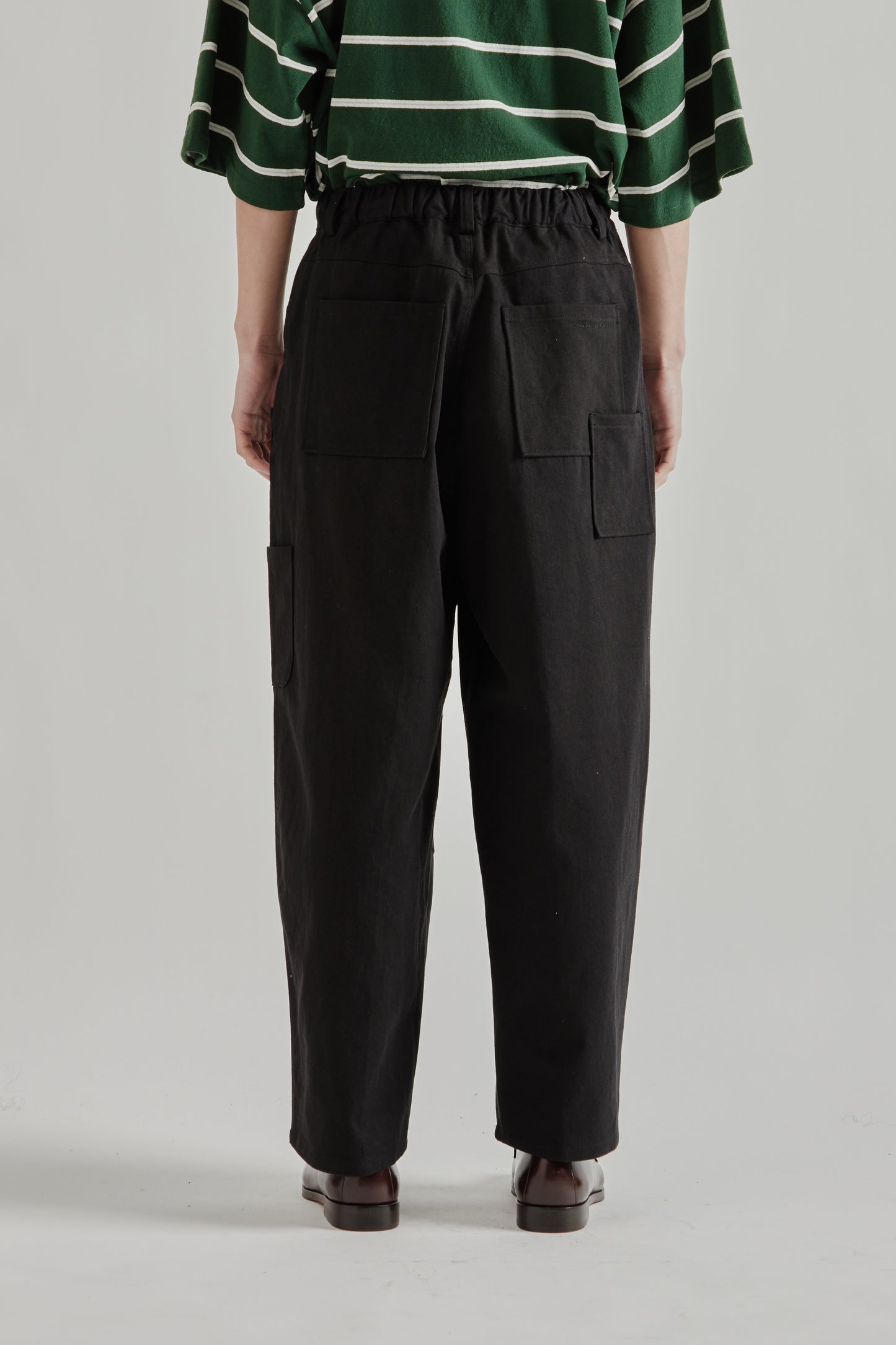 Estudio Niksen SS26 Mismatch Pocket Jeans Black1044