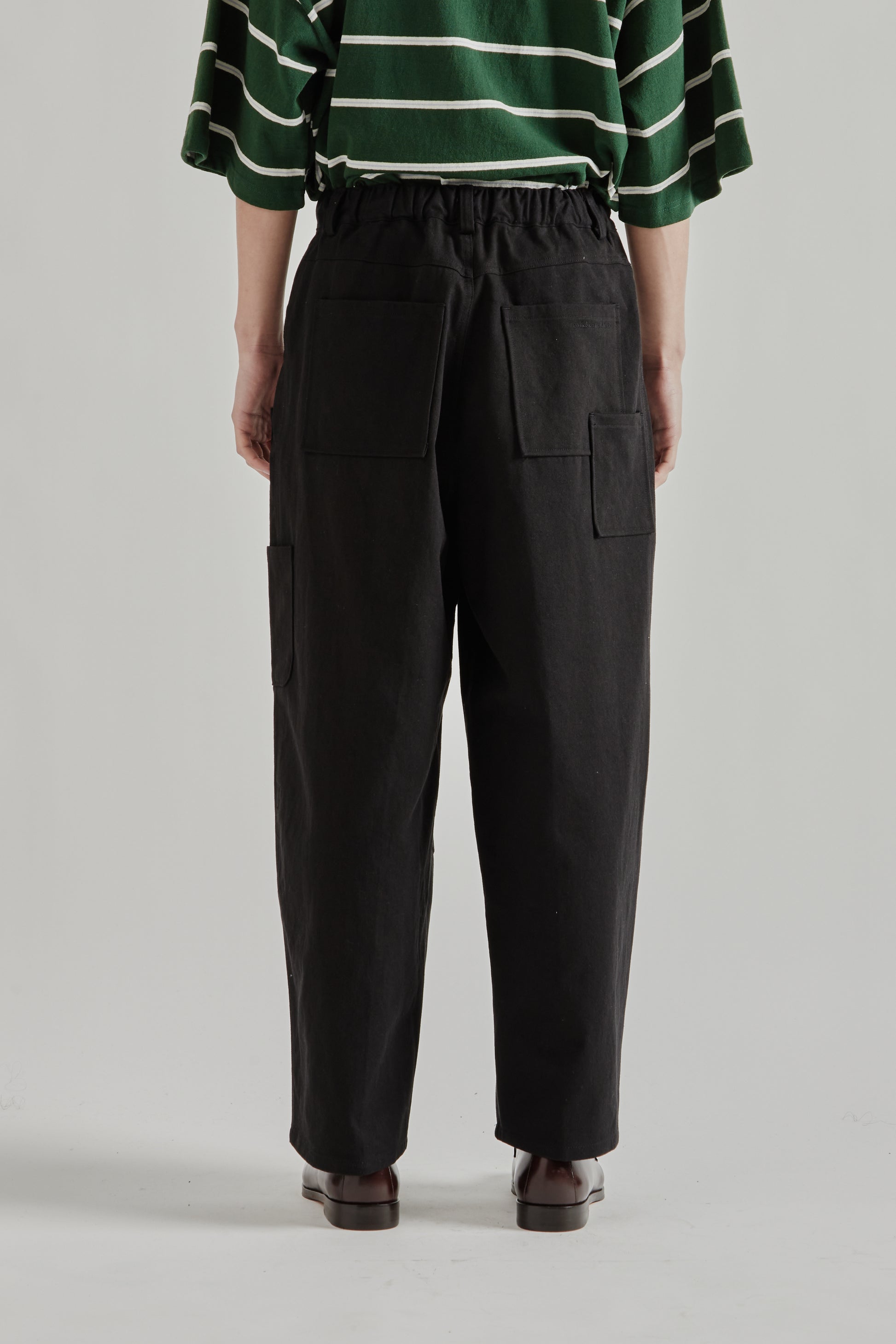 Estudio Niksen SS26 Mismatch Pocket Jeans Black1044