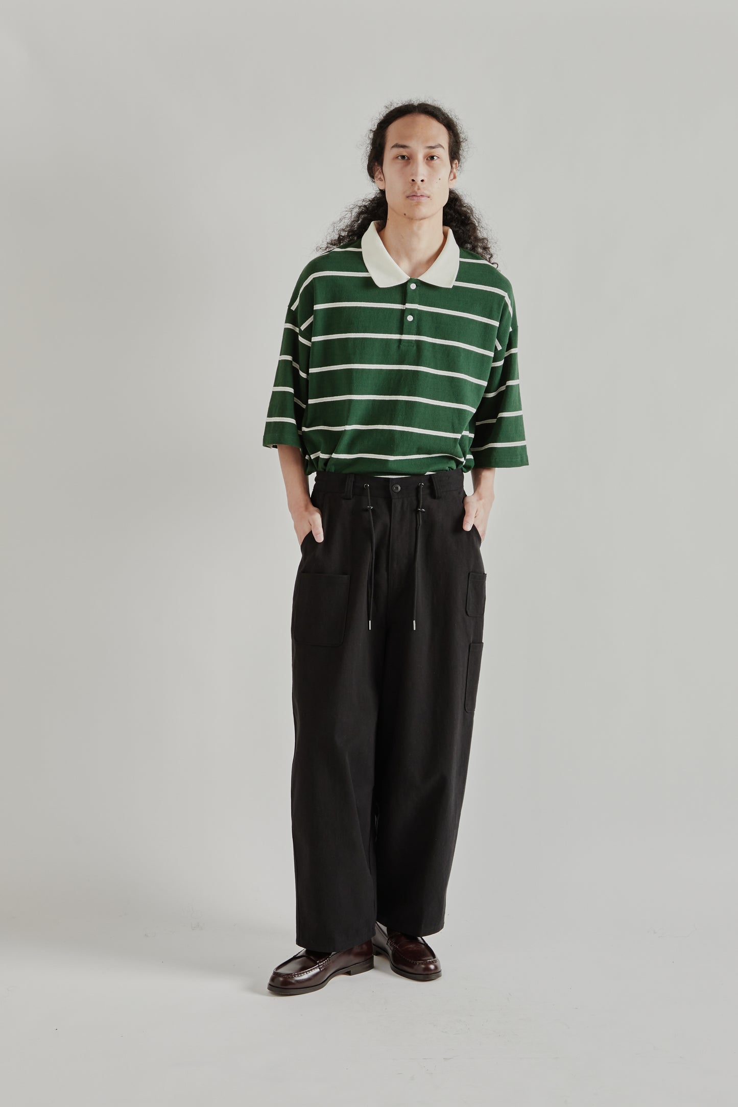 Estudio Niksen SS26 Mismatch Pocket Jeans Black1052