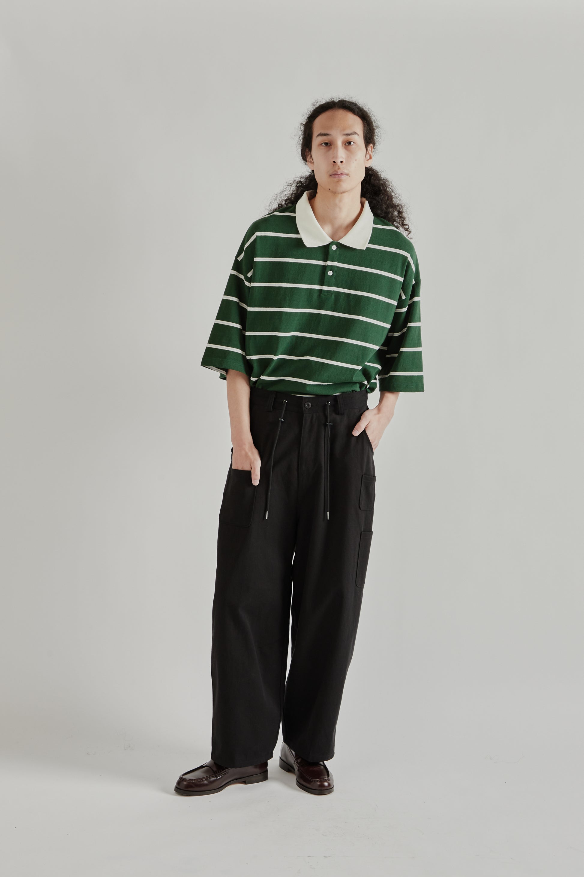 Estudio Niksen SS26 Mismatch Pocket Jeans Black1058
