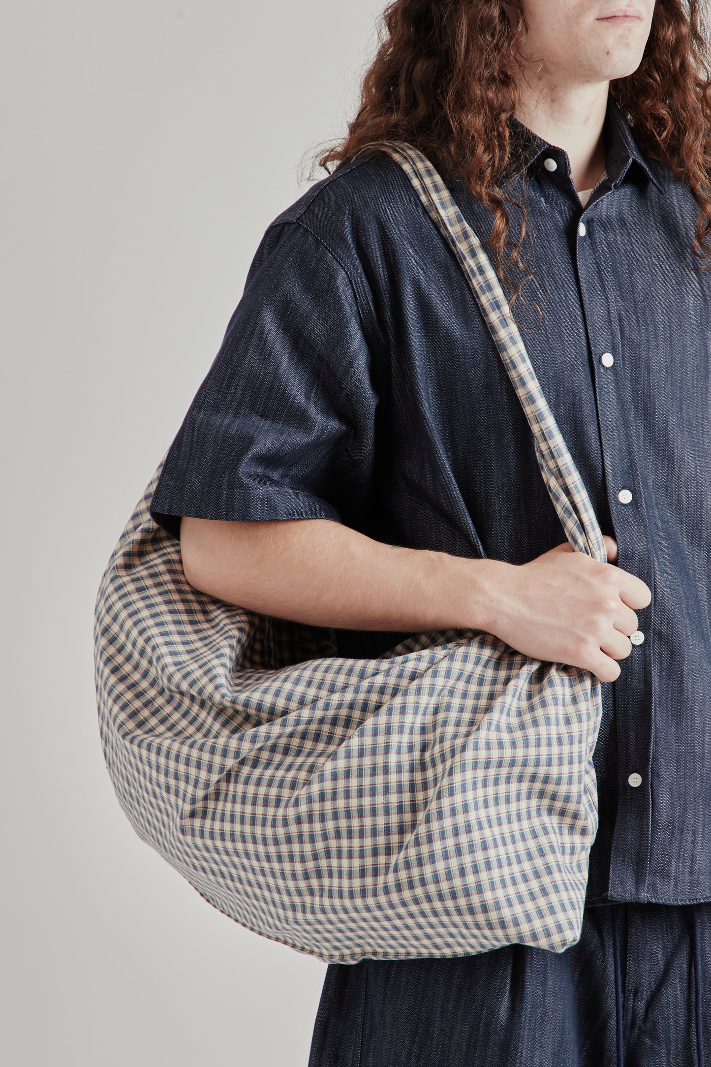Estudio Niksen SS26 Three Way Checkered Bag Checkered0103