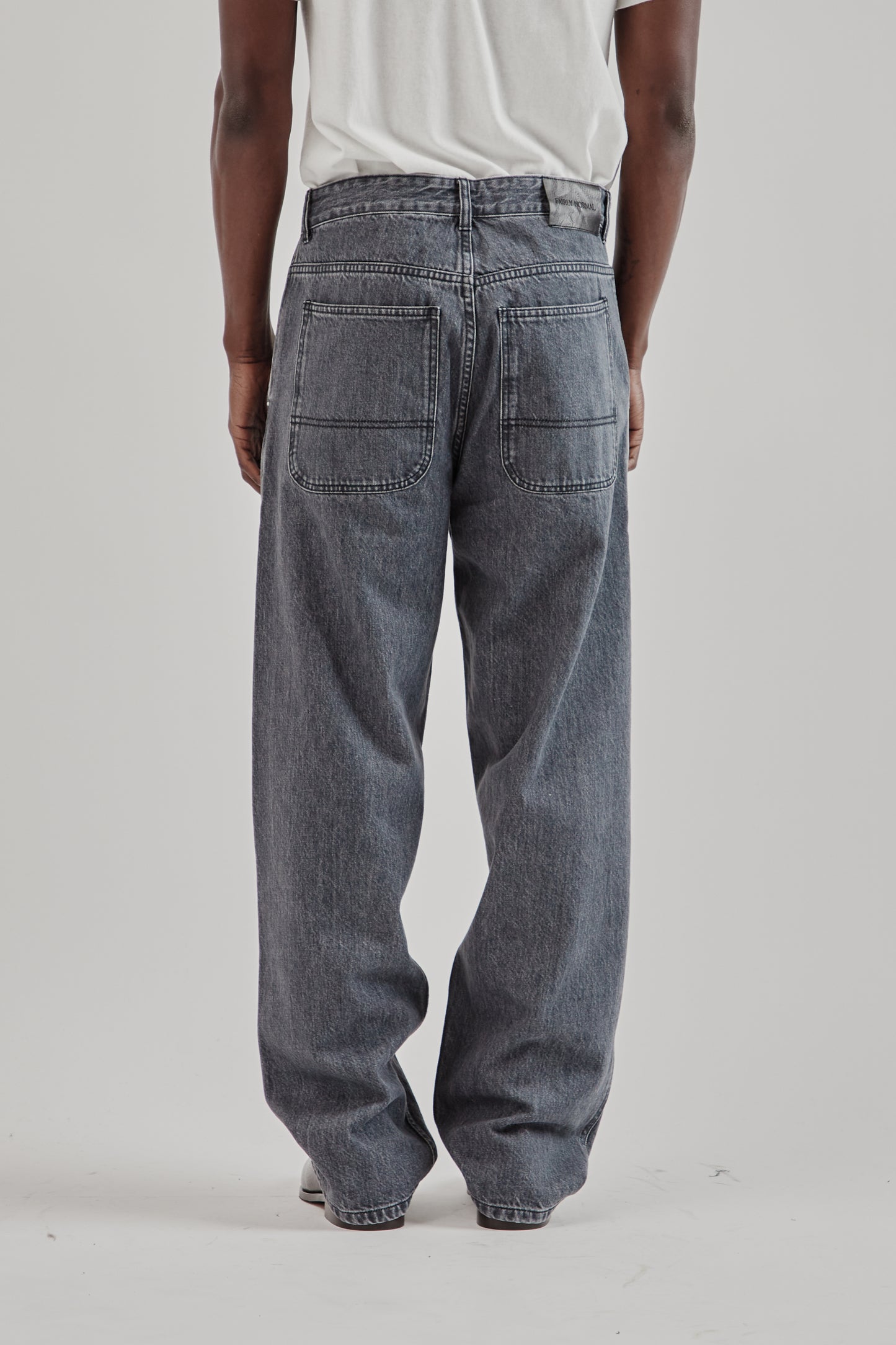 5-Pocket Jeans - Washed Black