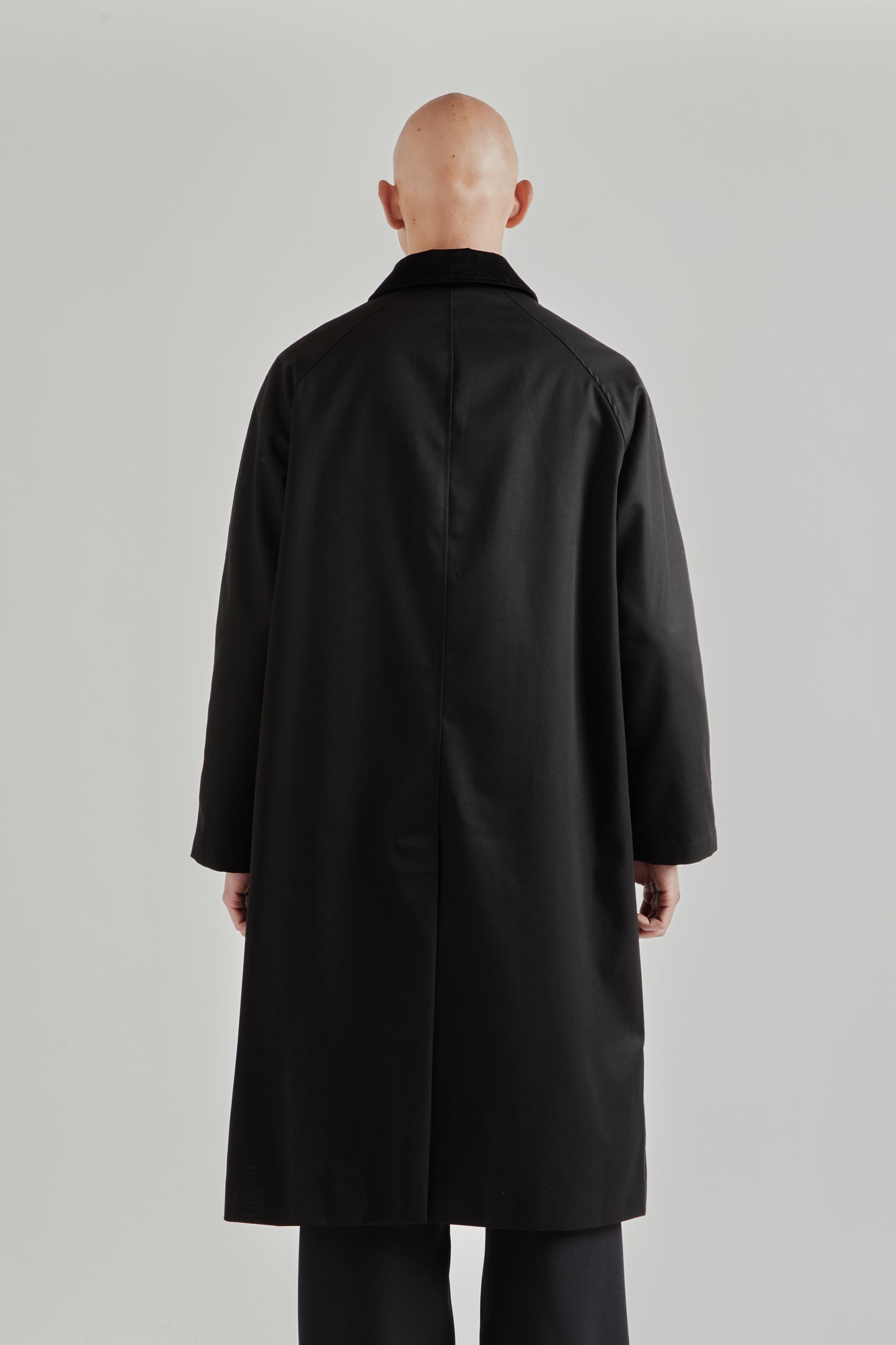 Fairly Normal FW25 Raglan Top Coat Black 5