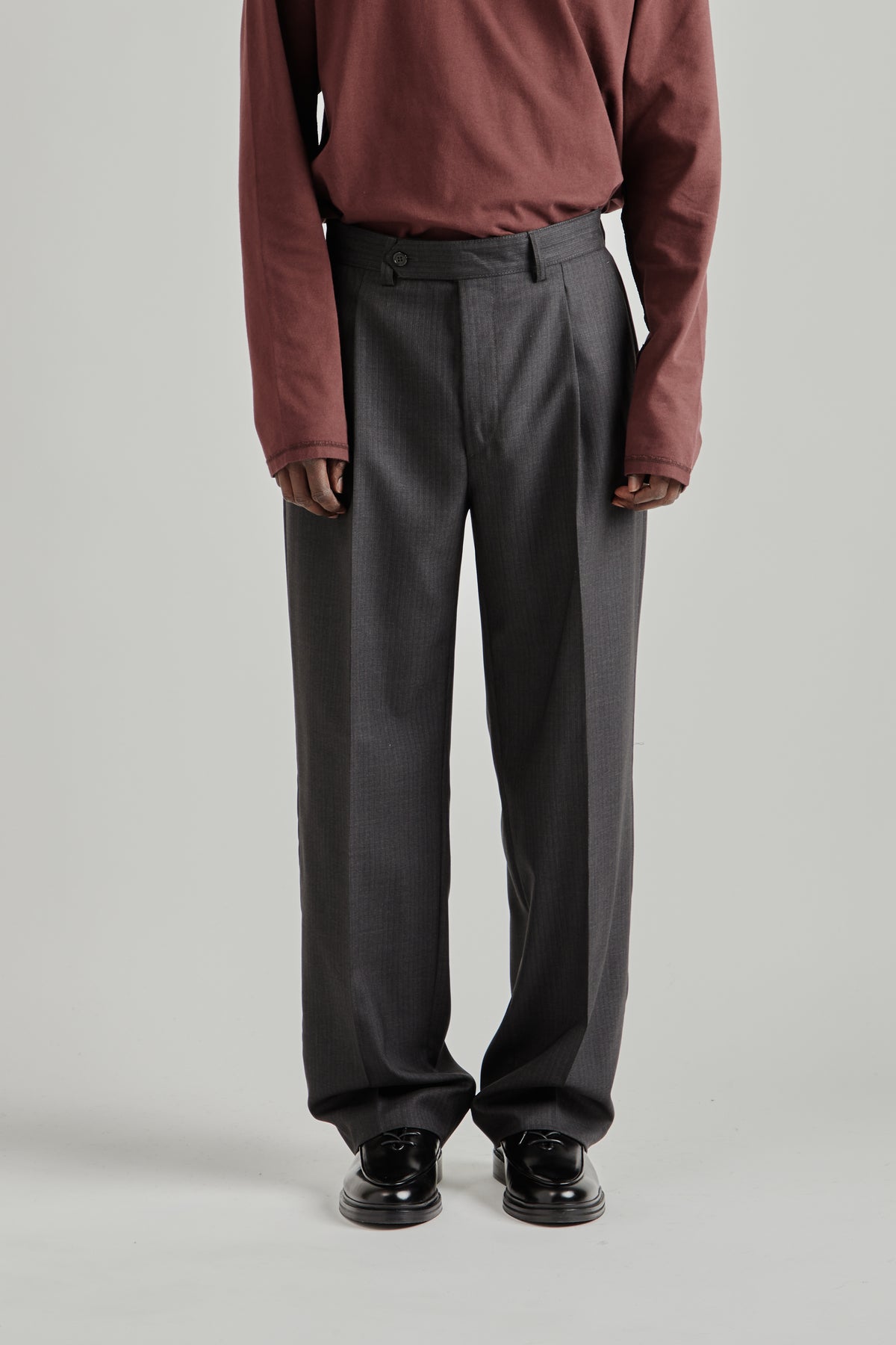 Classic Pants - Stripes Grey