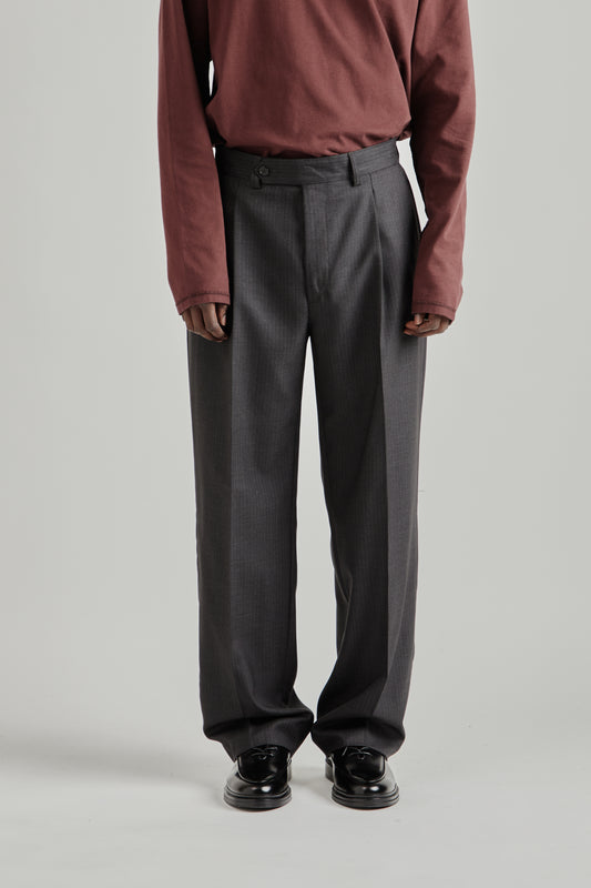 Classic Pants - Stripes Grey