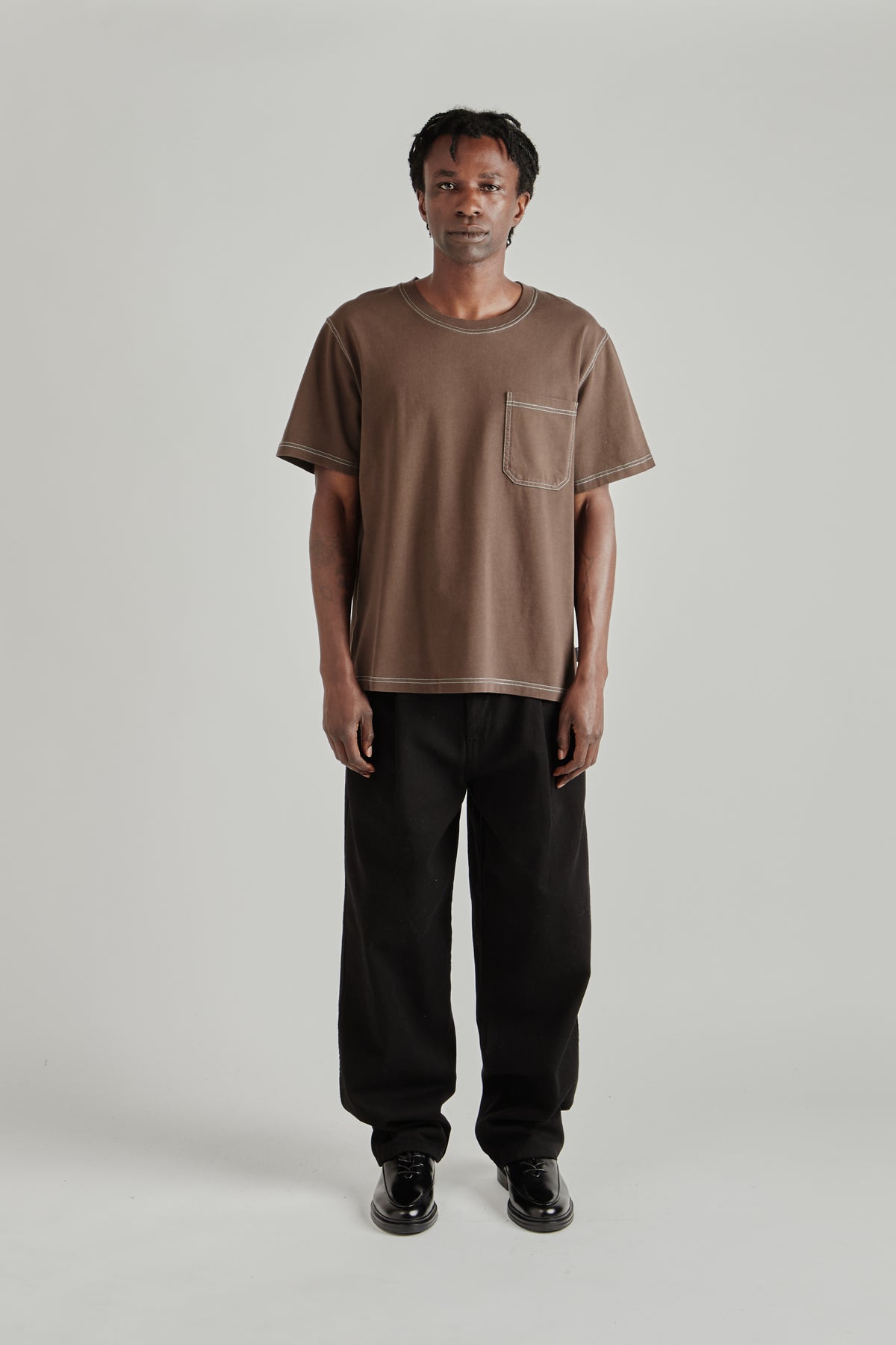 Heavy Weight T-Shirt - Brown
