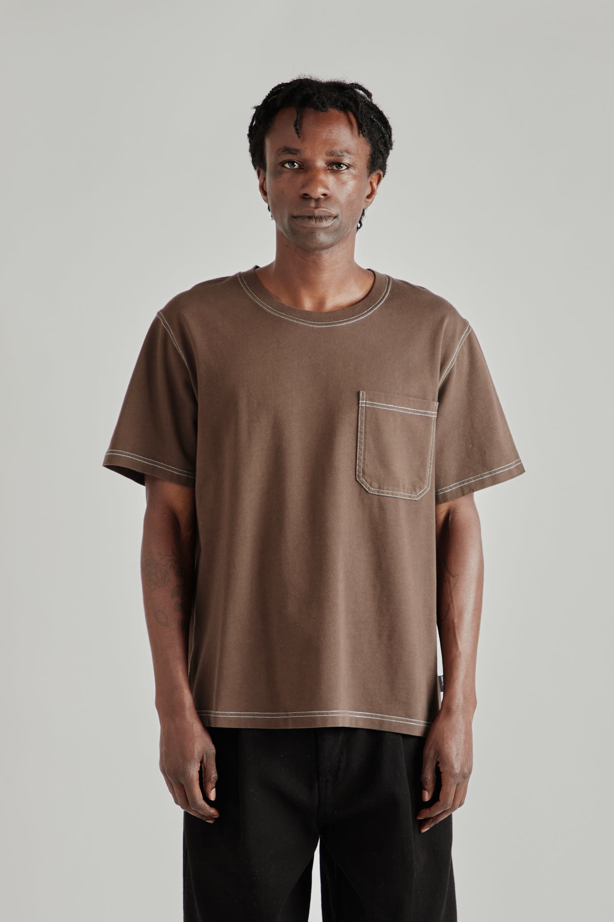 Heavy Weight T-Shirt - Brown