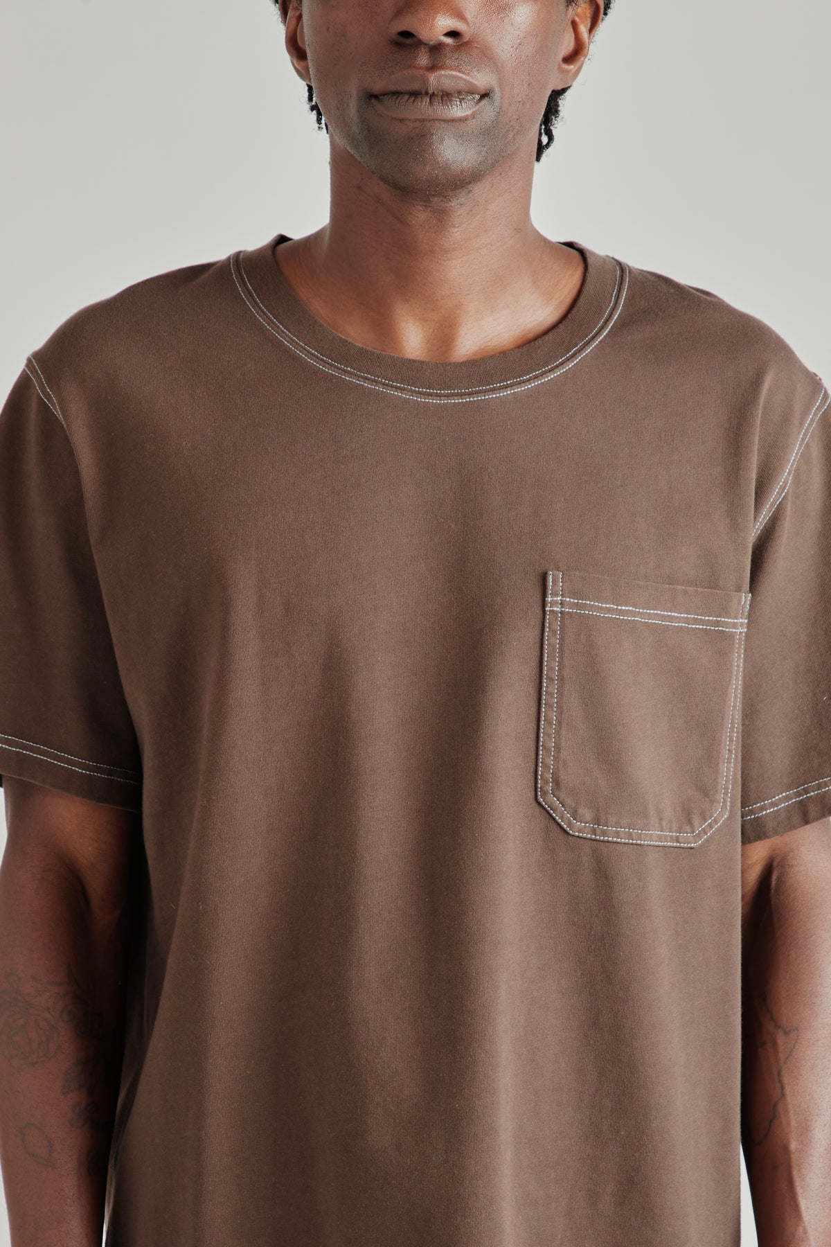 Heavy Weight T-Shirt - Brown