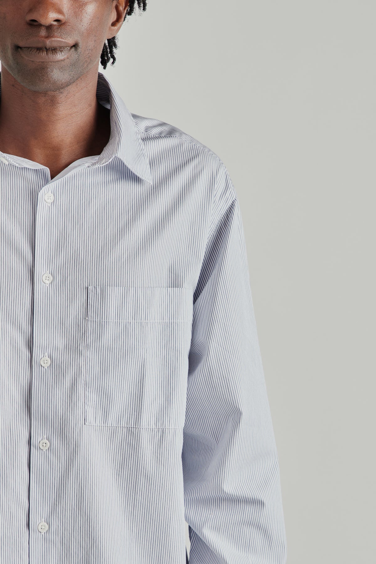 Oversized Shirt - Blue Thread