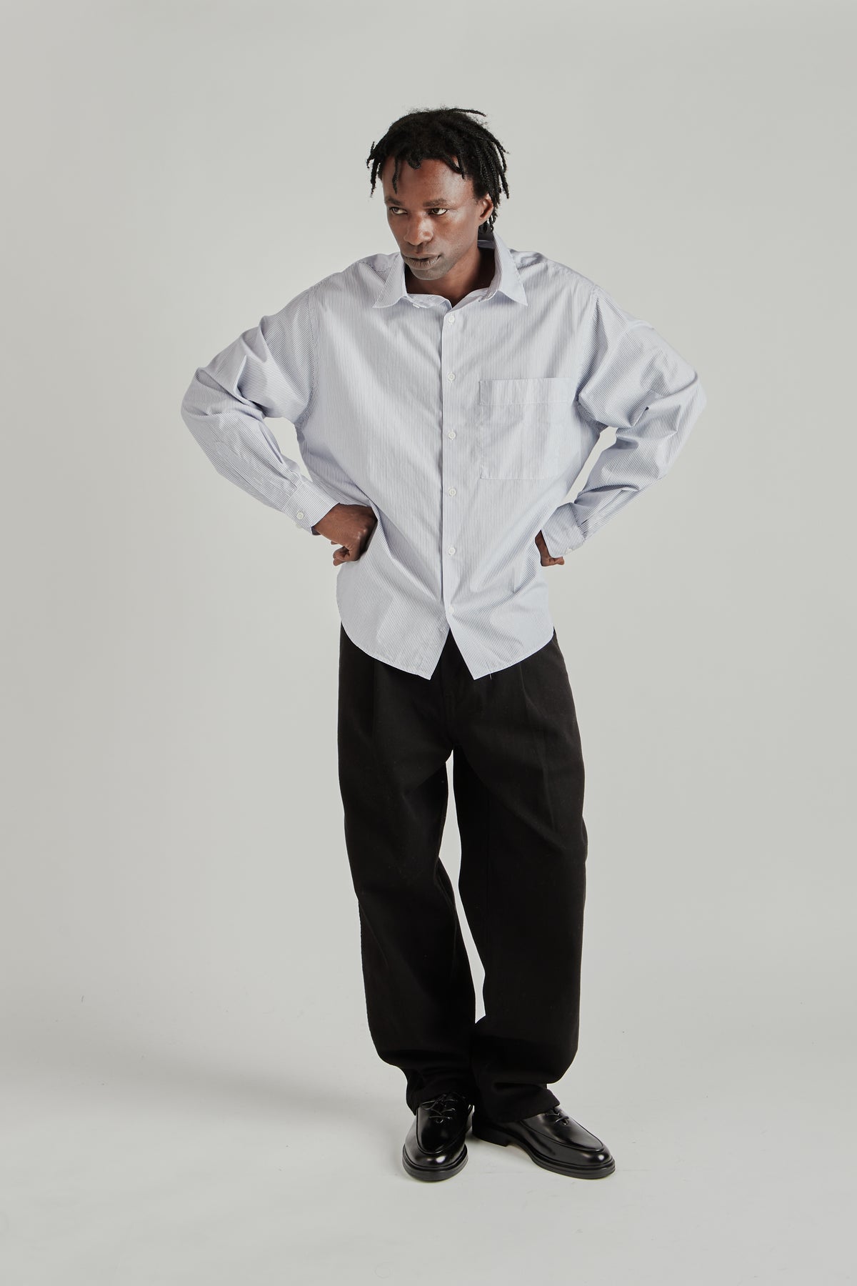 Oversized Shirt - Blue Thread