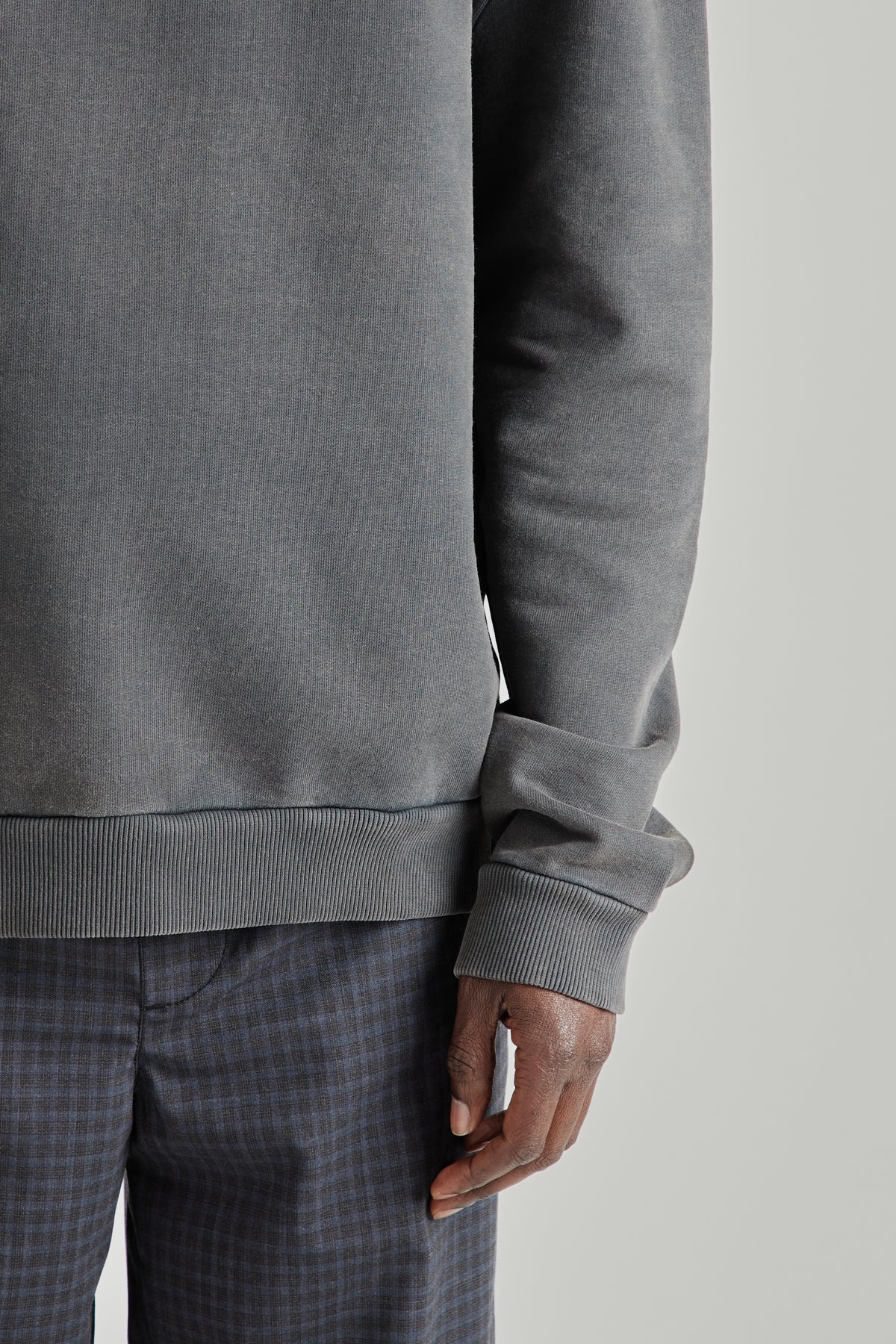 Polo Pullover - Washed Black