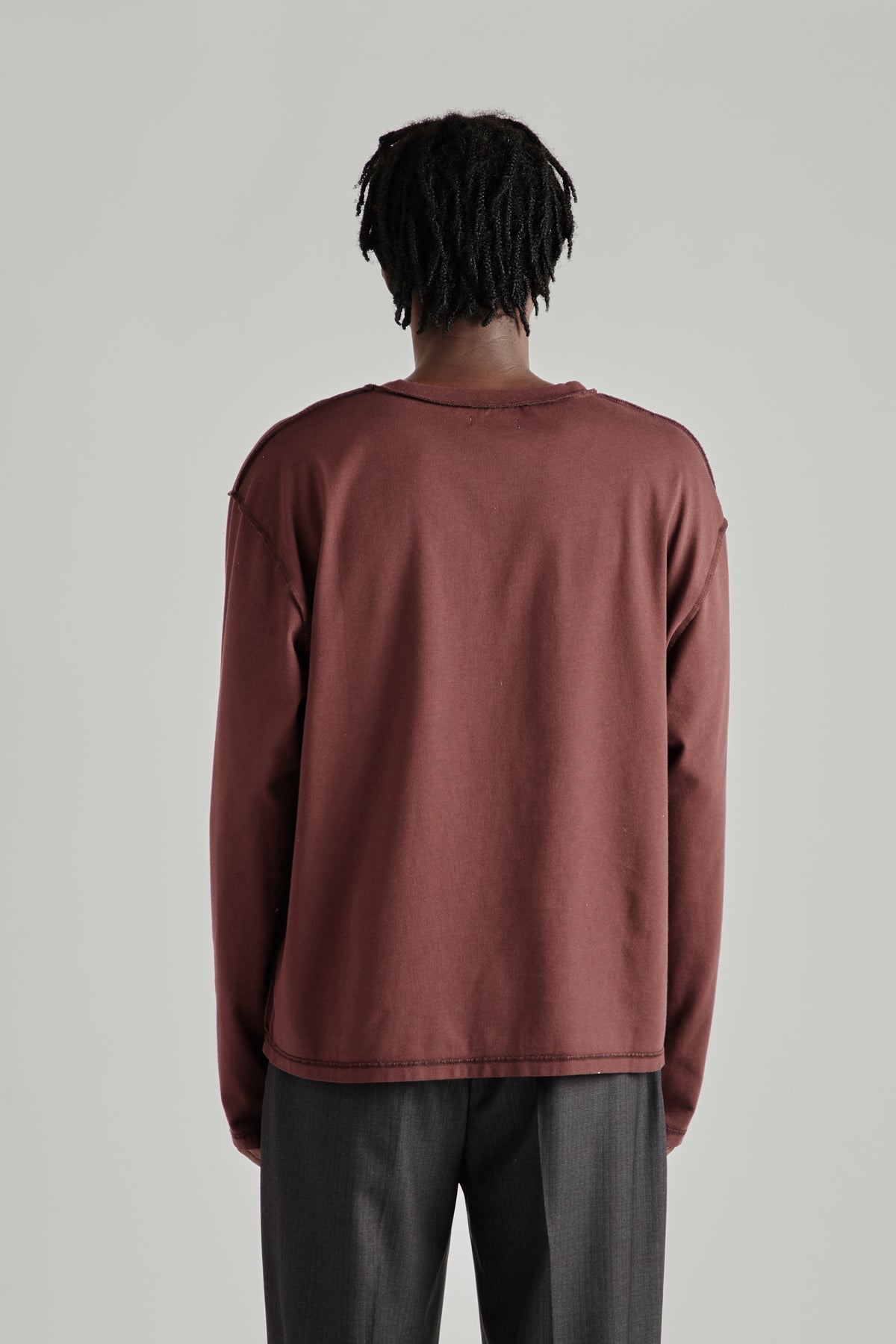 Reversed Longsleeve - Burgundy