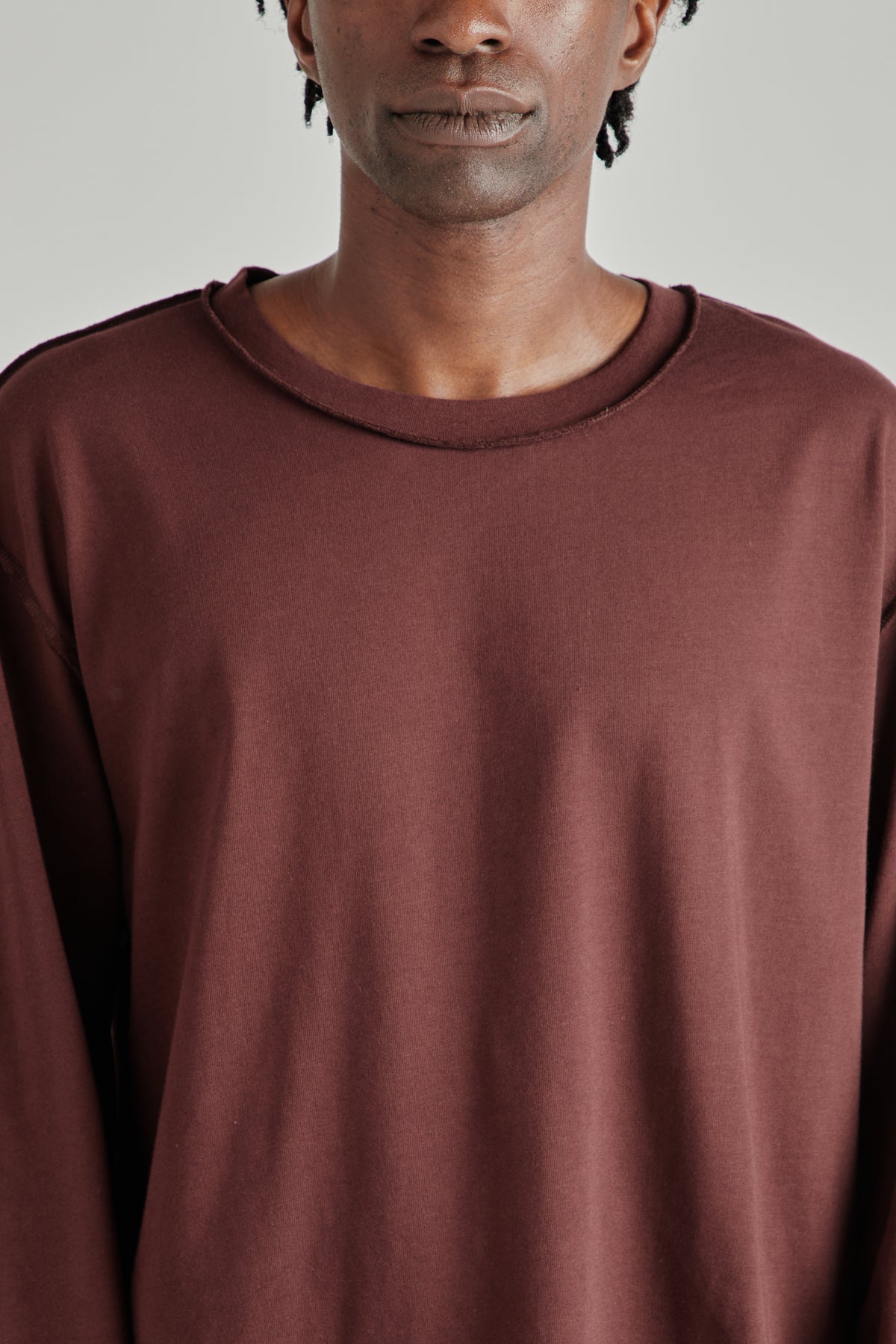 Reversed Longsleeve - Burgundy