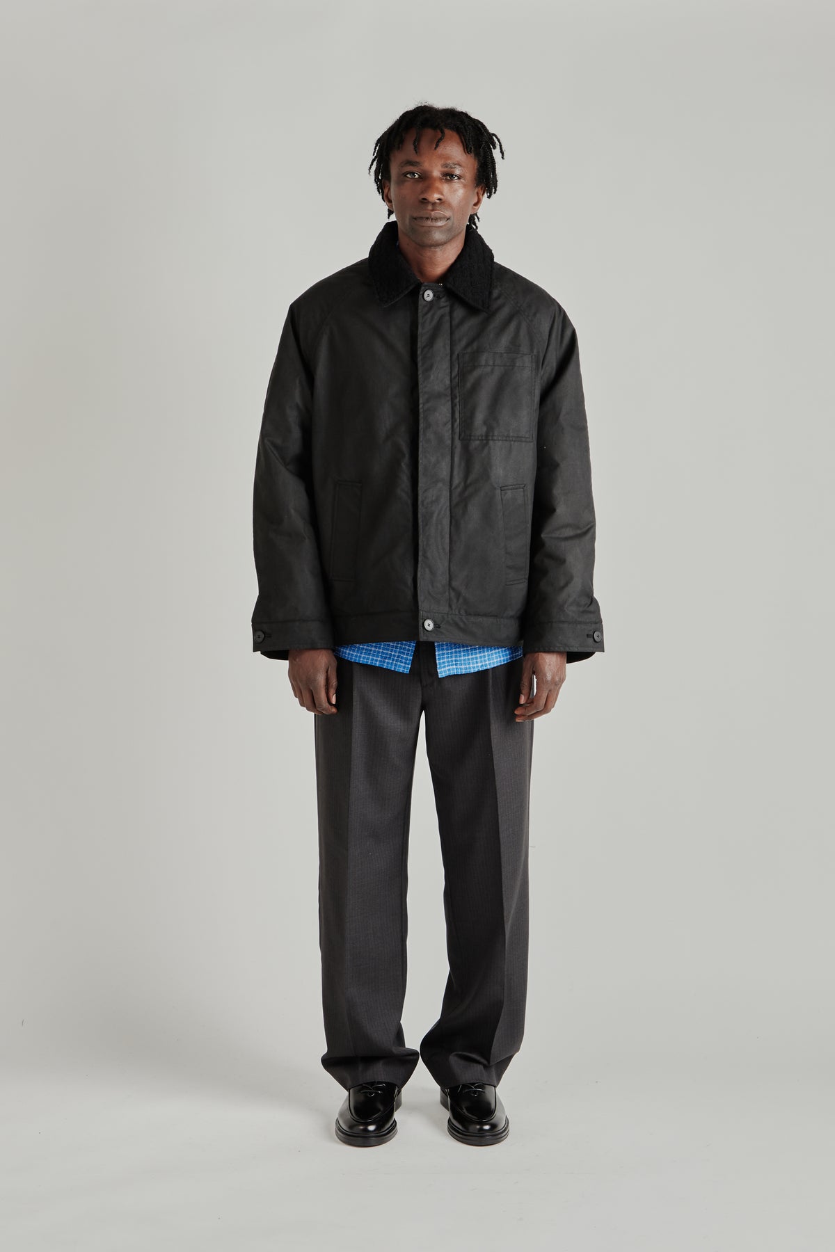 Waxed Jacket - Black