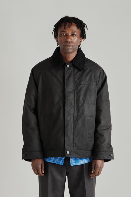 Waxed Jacket - Black