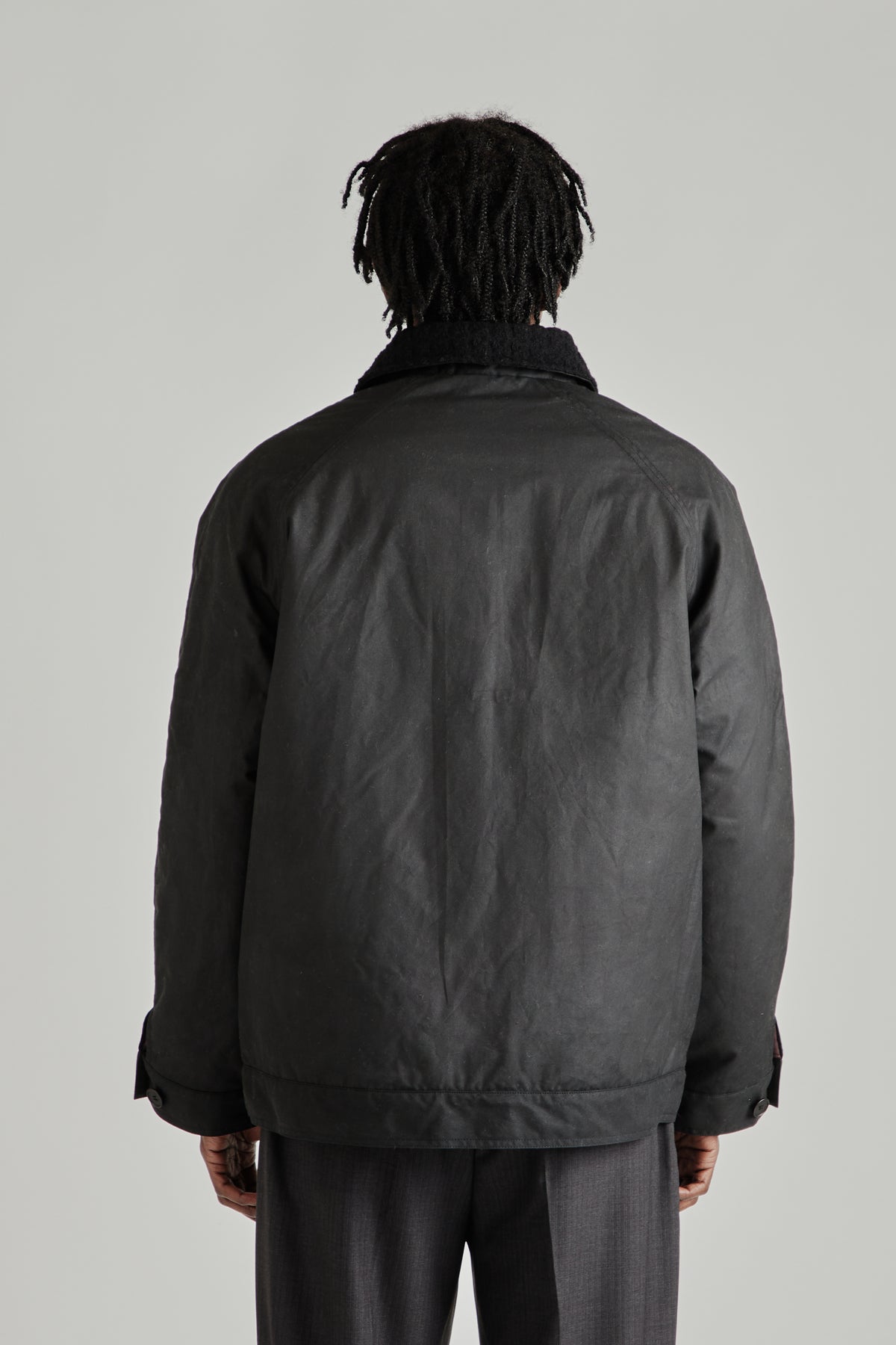 Waxed Jacket - Black