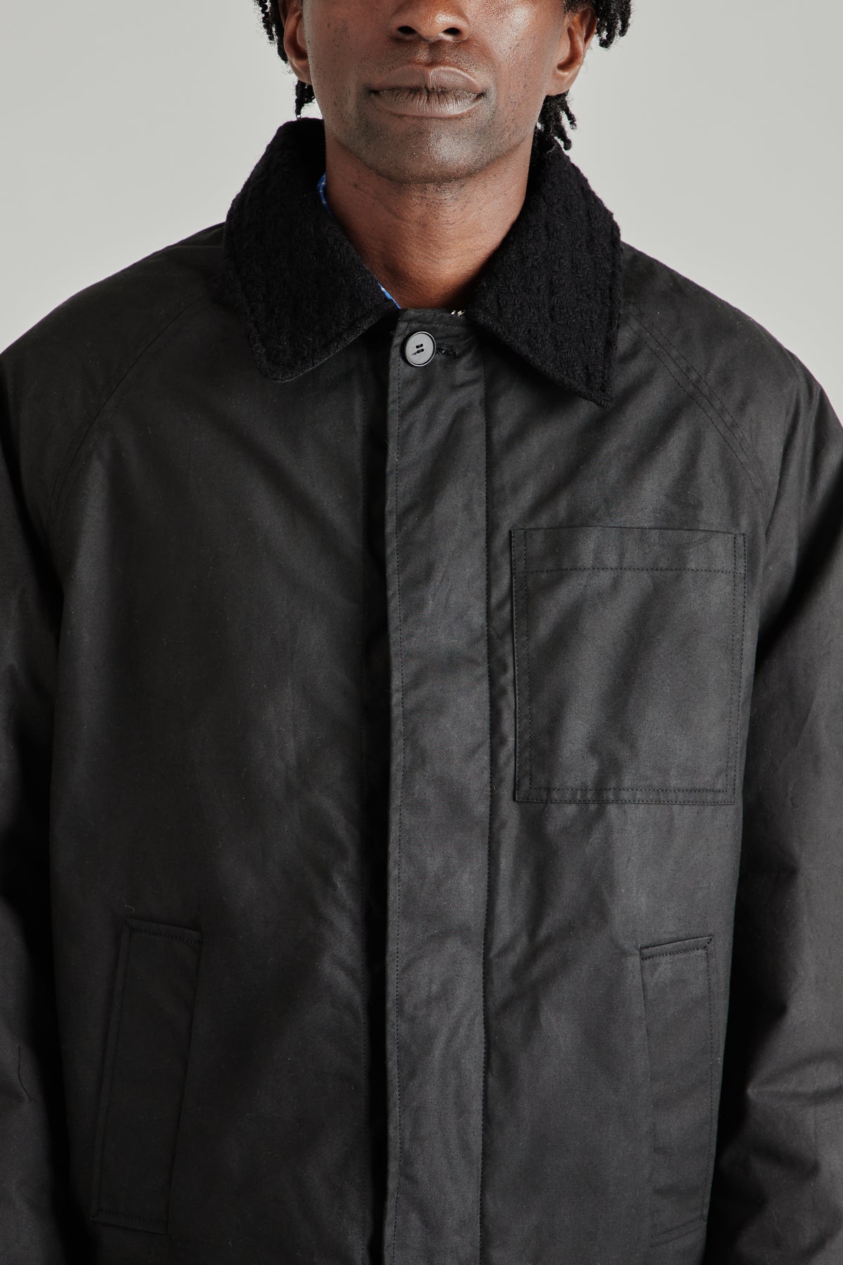 Waxed Jacket - Black
