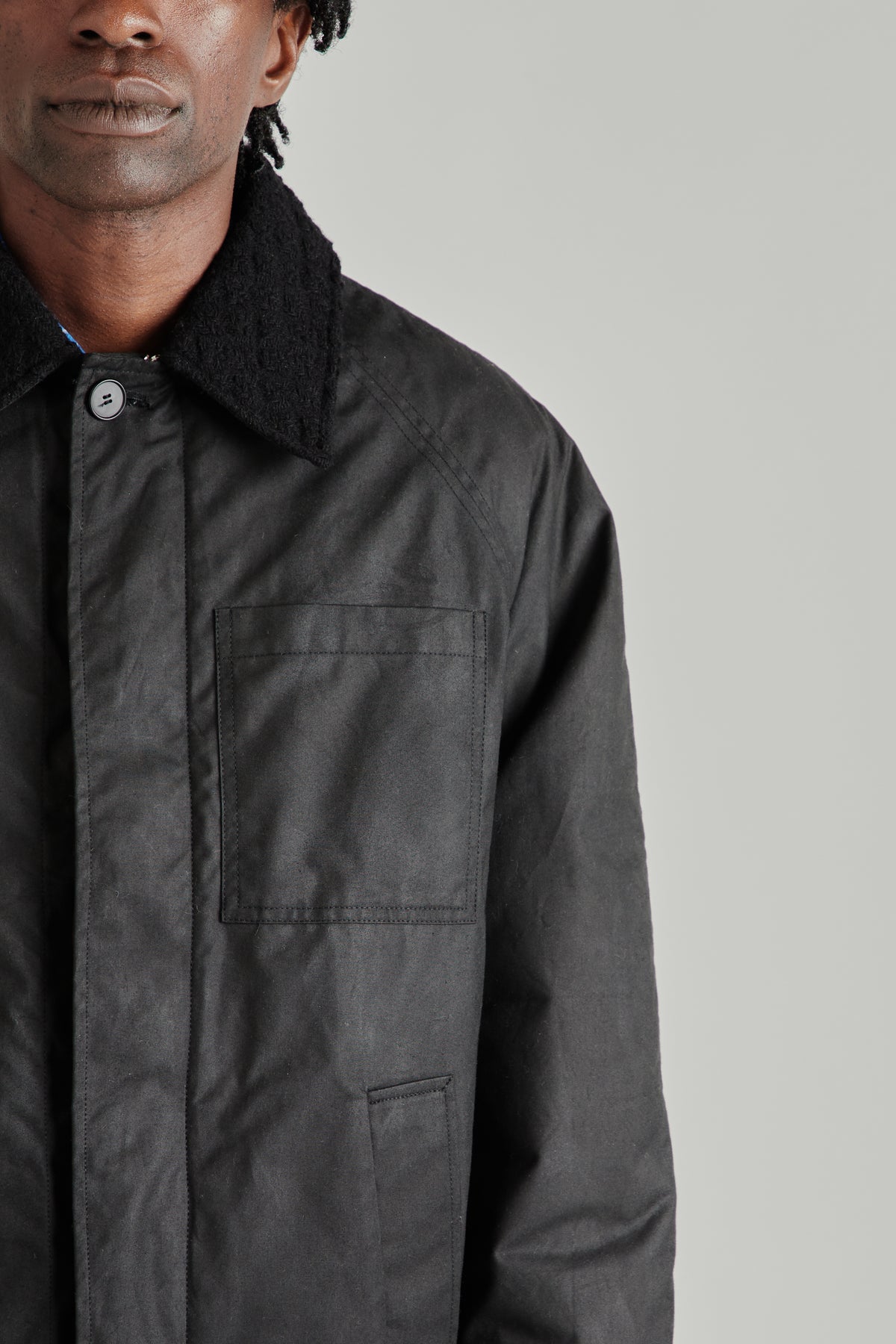 Waxed Jacket - Black
