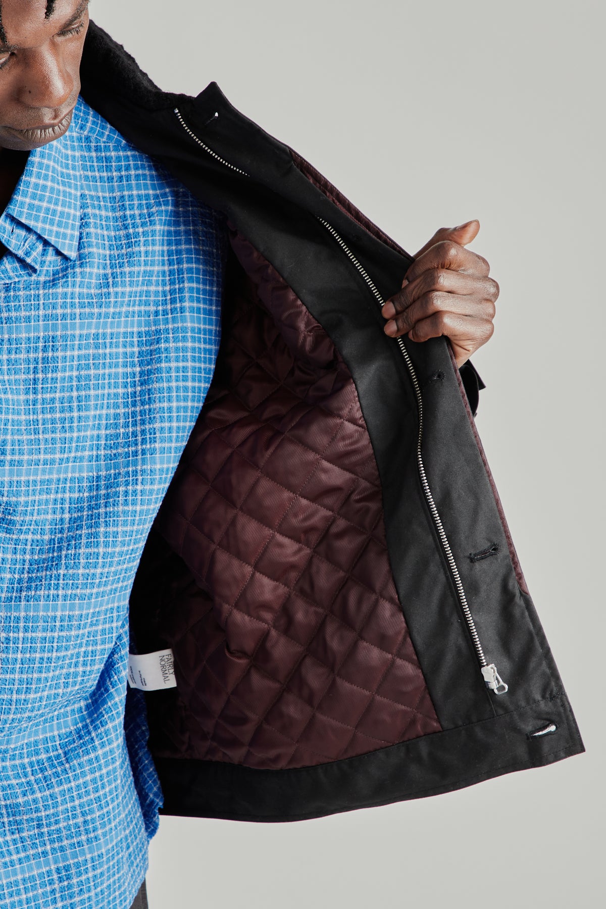 Waxed Jacket - Black