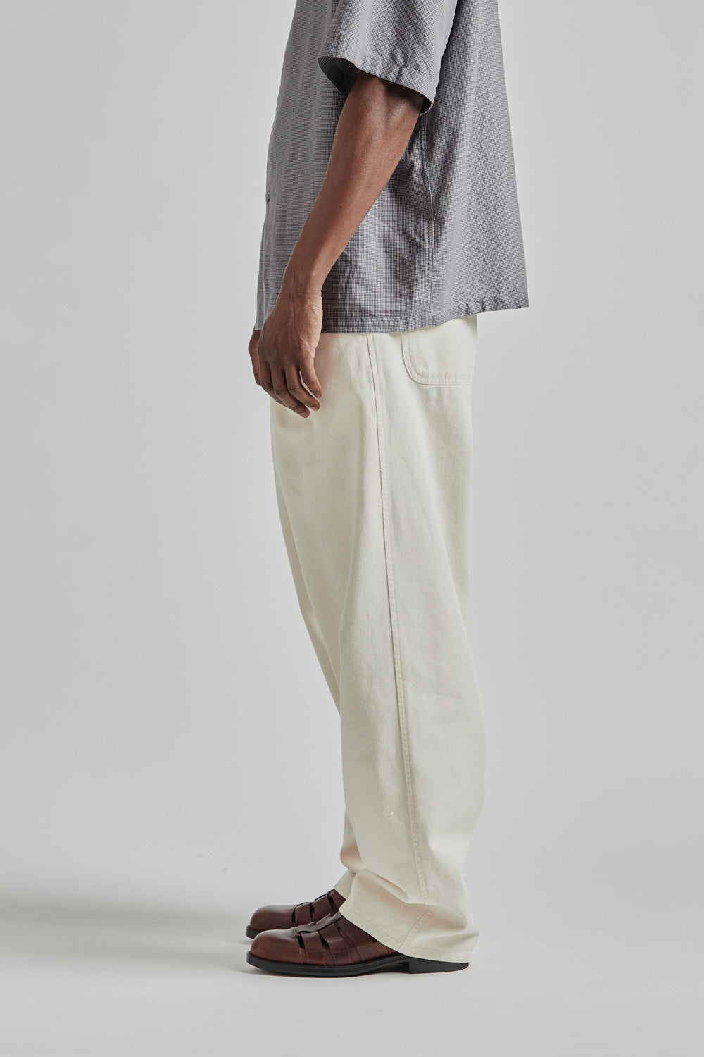 Fairly Normal SS25 Big Pants White 3