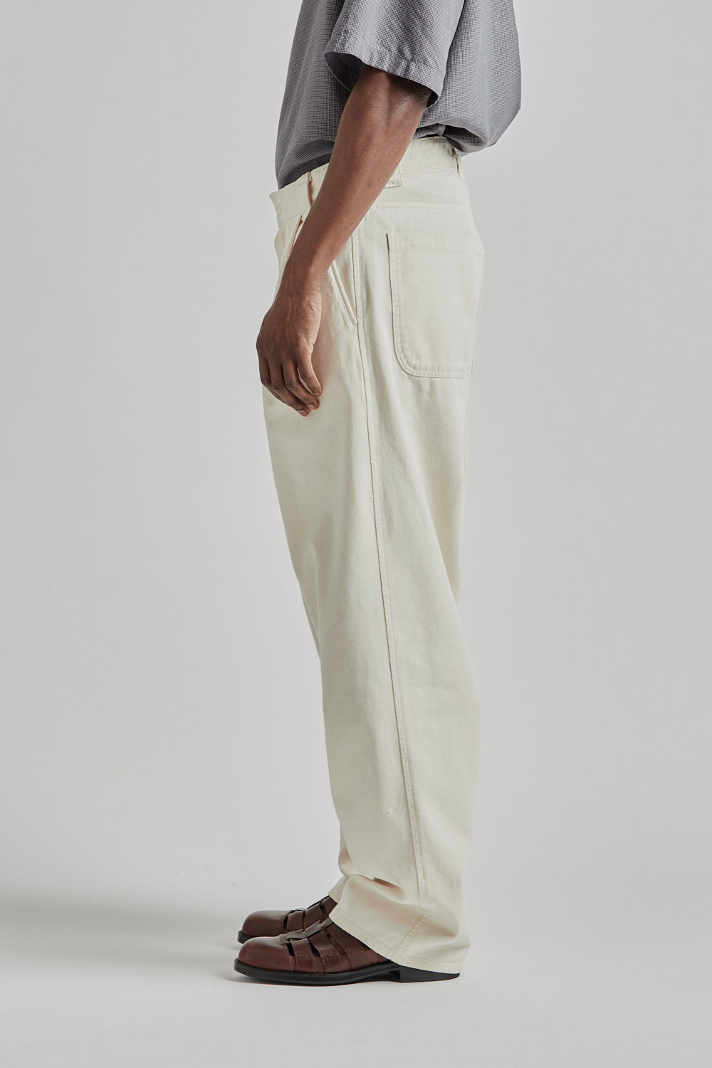 Fairly Normal SS25 Big Pants White 6