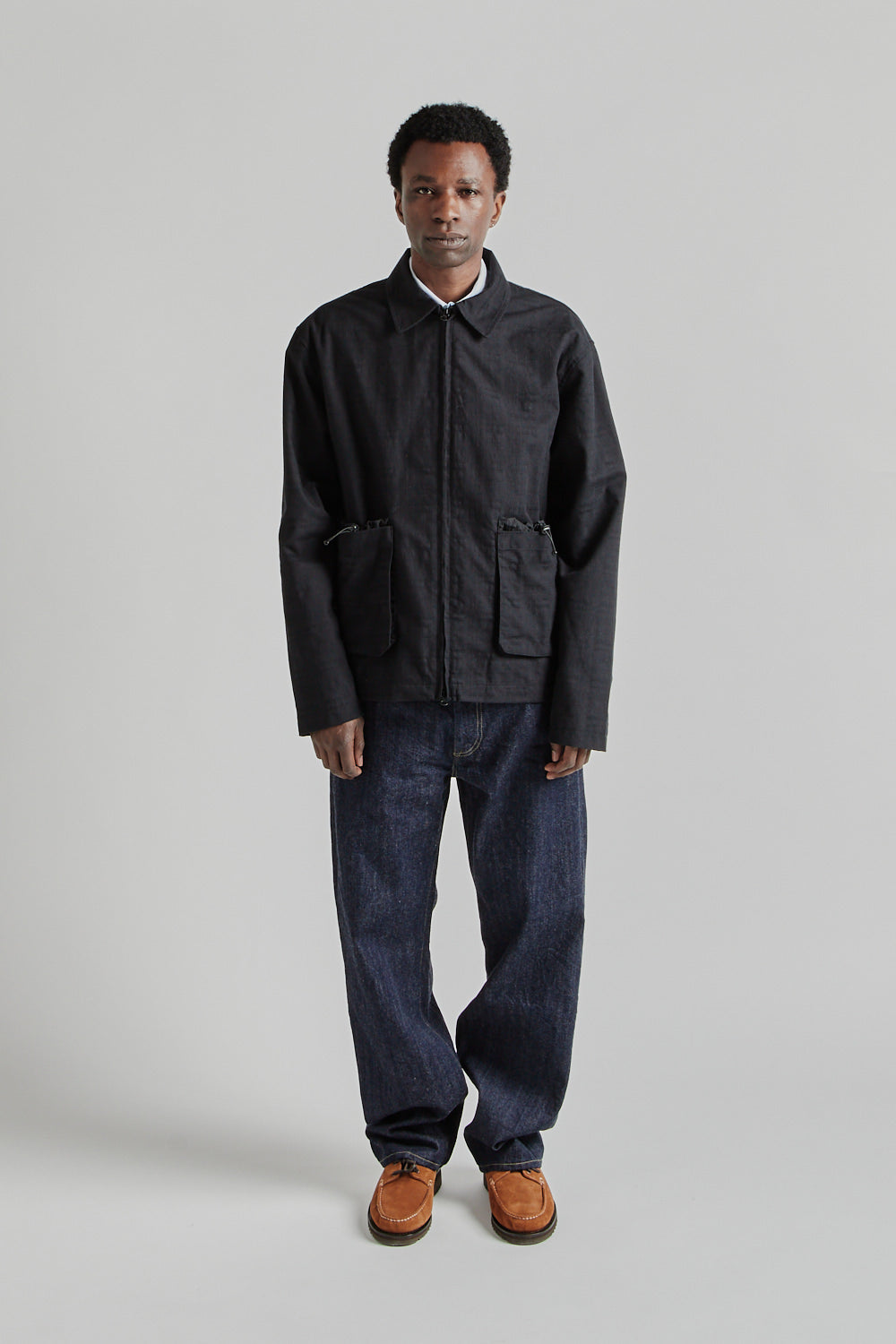Fairly Normal Double Zip Jacket - Black | Wallace Mercantile Shop