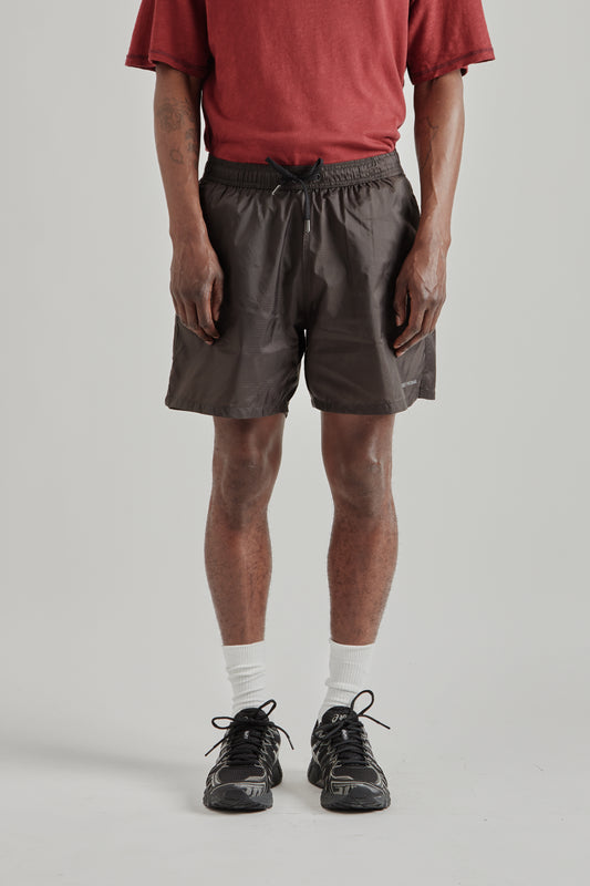 Field Nylon Shorts - Brown