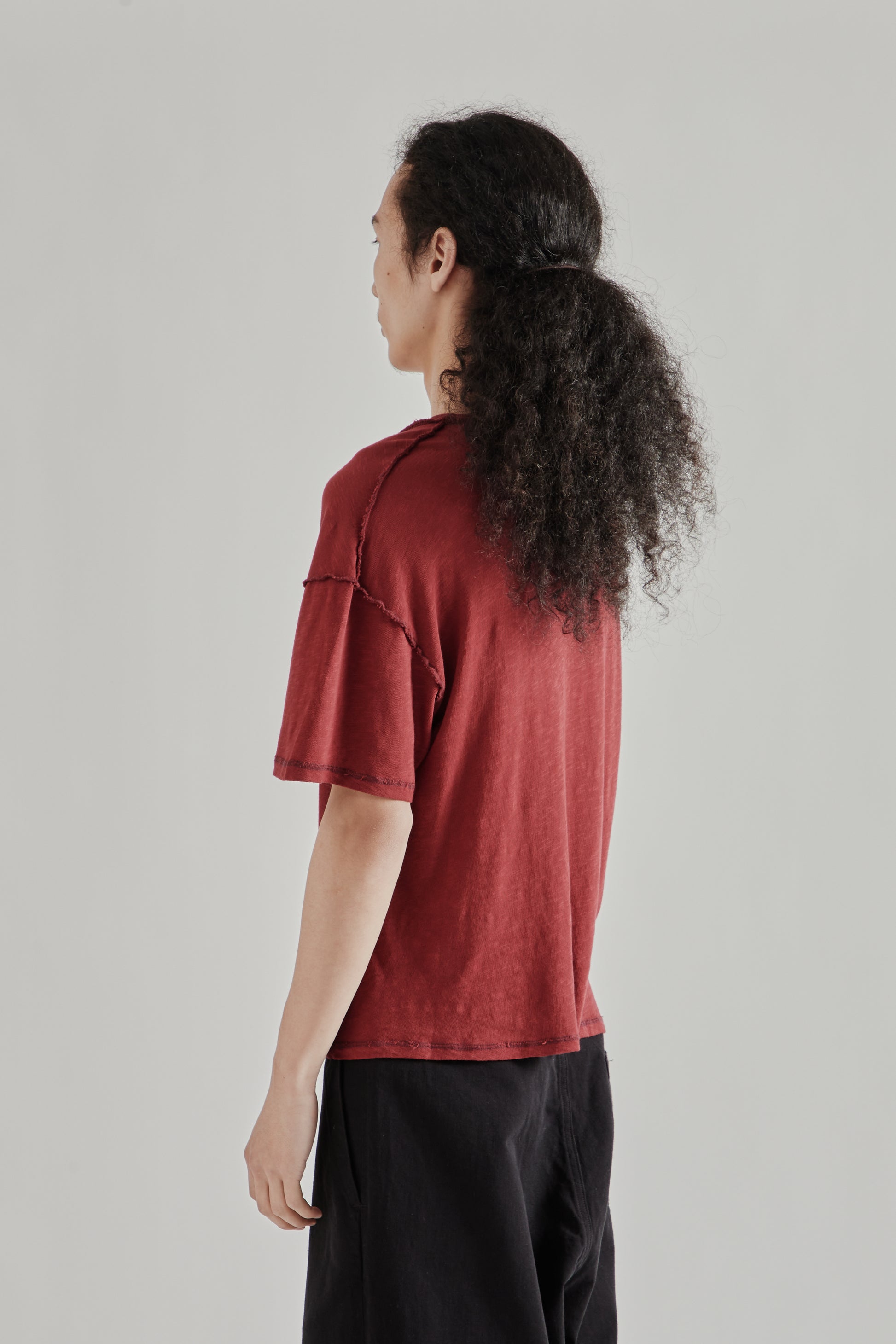 Fairly Normal SS26 Lightweight T-Shirt Red1405