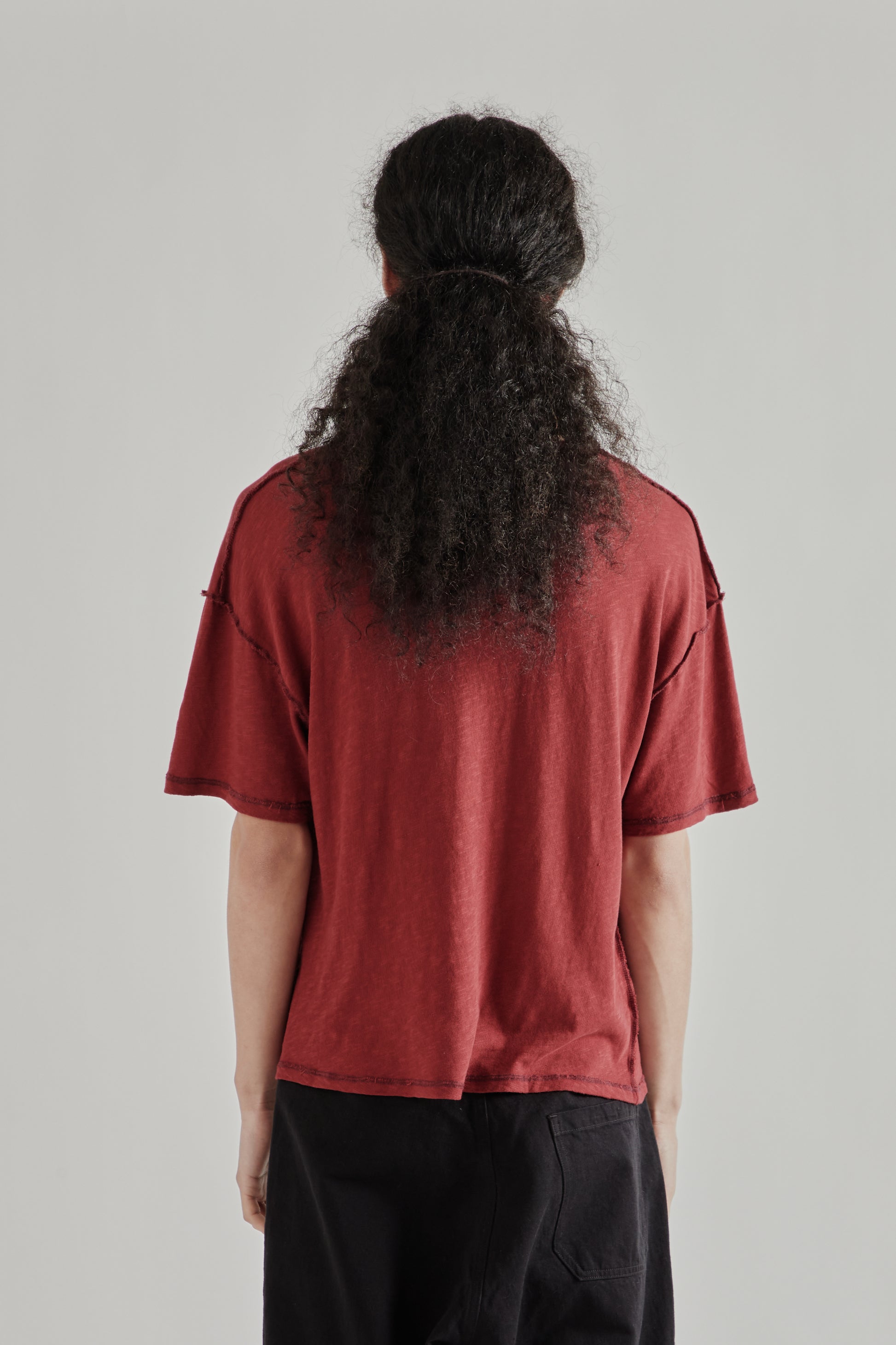 Fairly Normal SS26 Lightweight T-Shirt Red1408