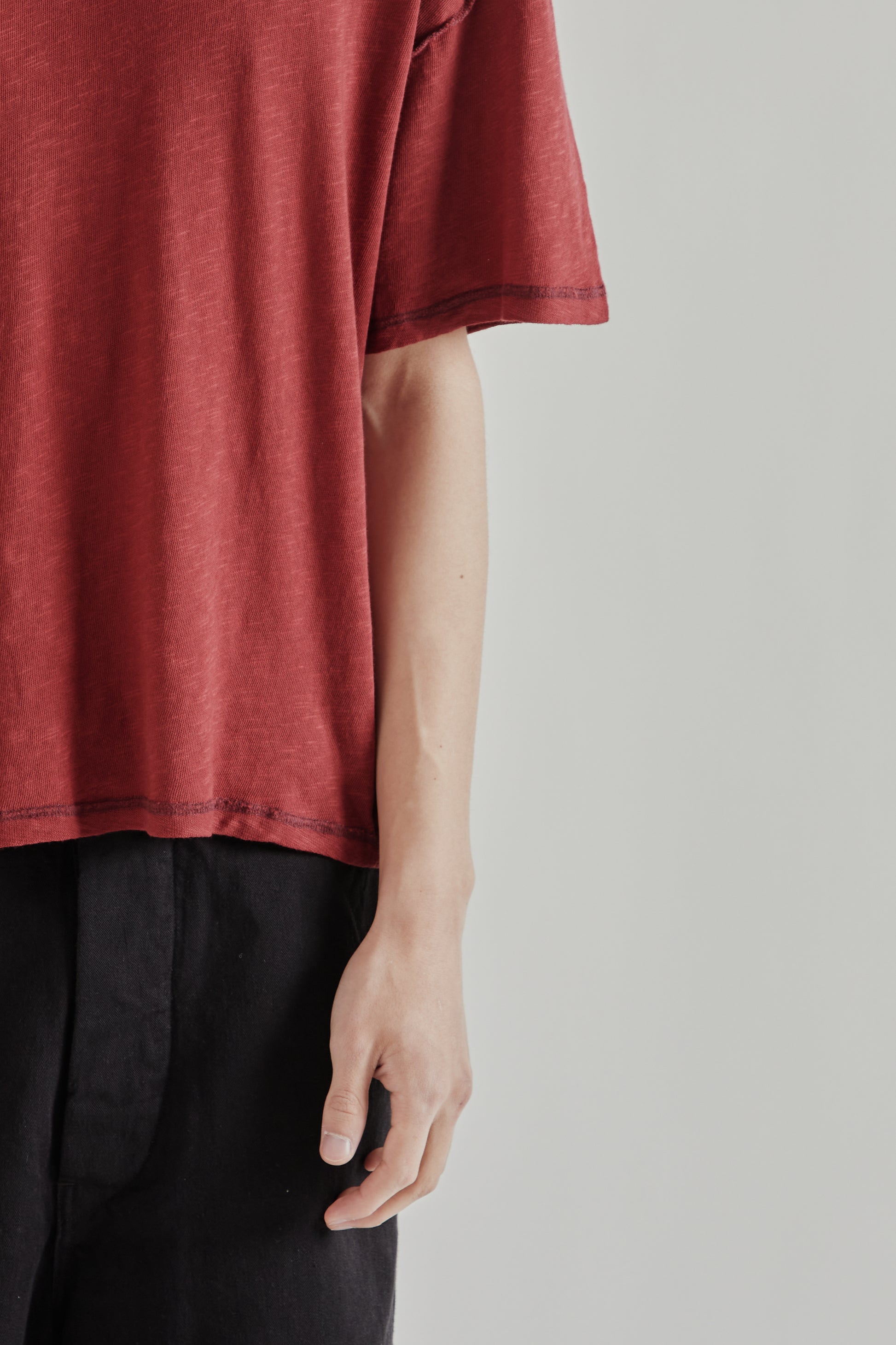 Fairly Normal SS26 Lightweight T-Shirt Red1411