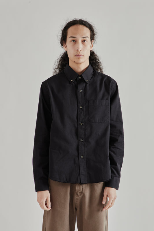 Fairly Normal SS26 Office Shirt Black1299